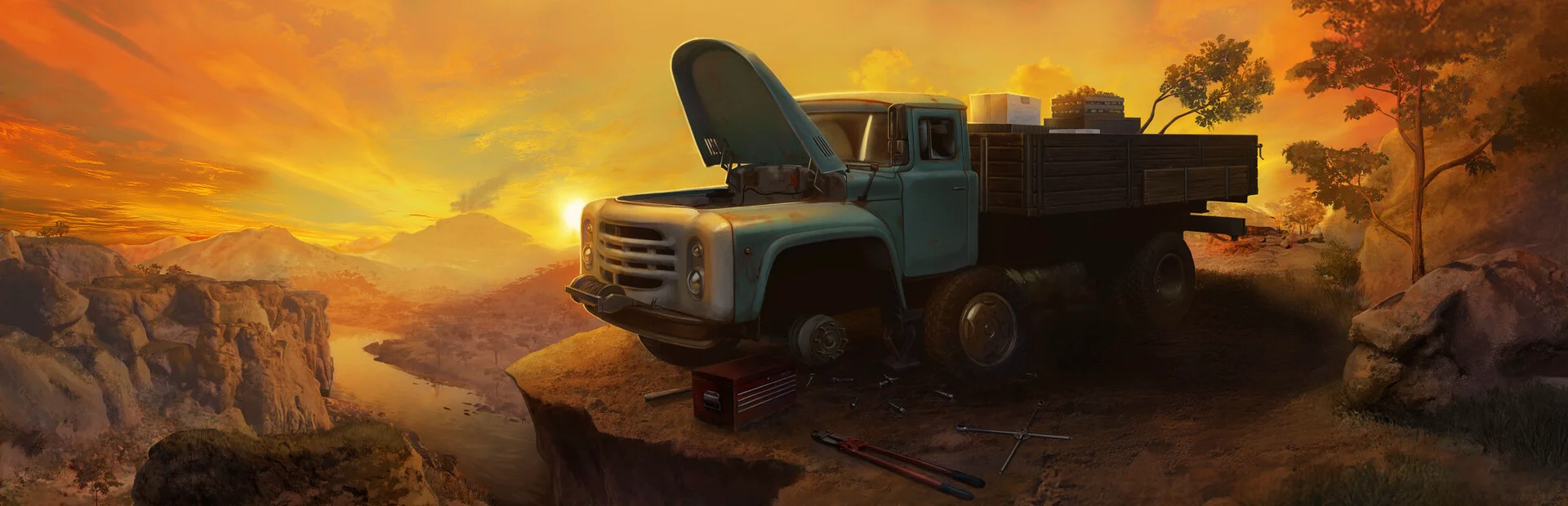 Banner of Truck Mechanic: Dangerous Paths