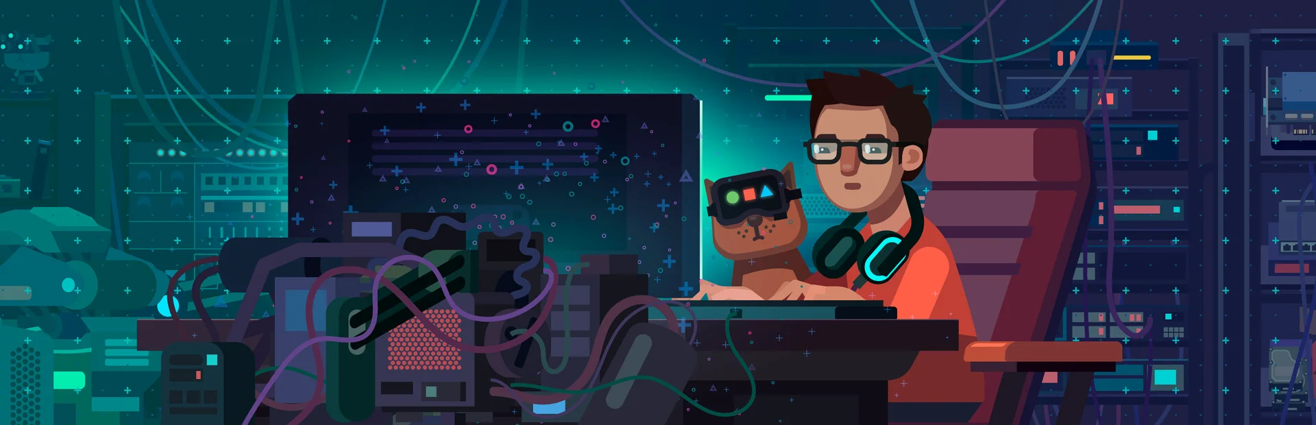 Banner of while True: learn()