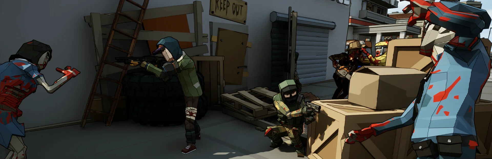 Banner of Zombie Survival Game Online