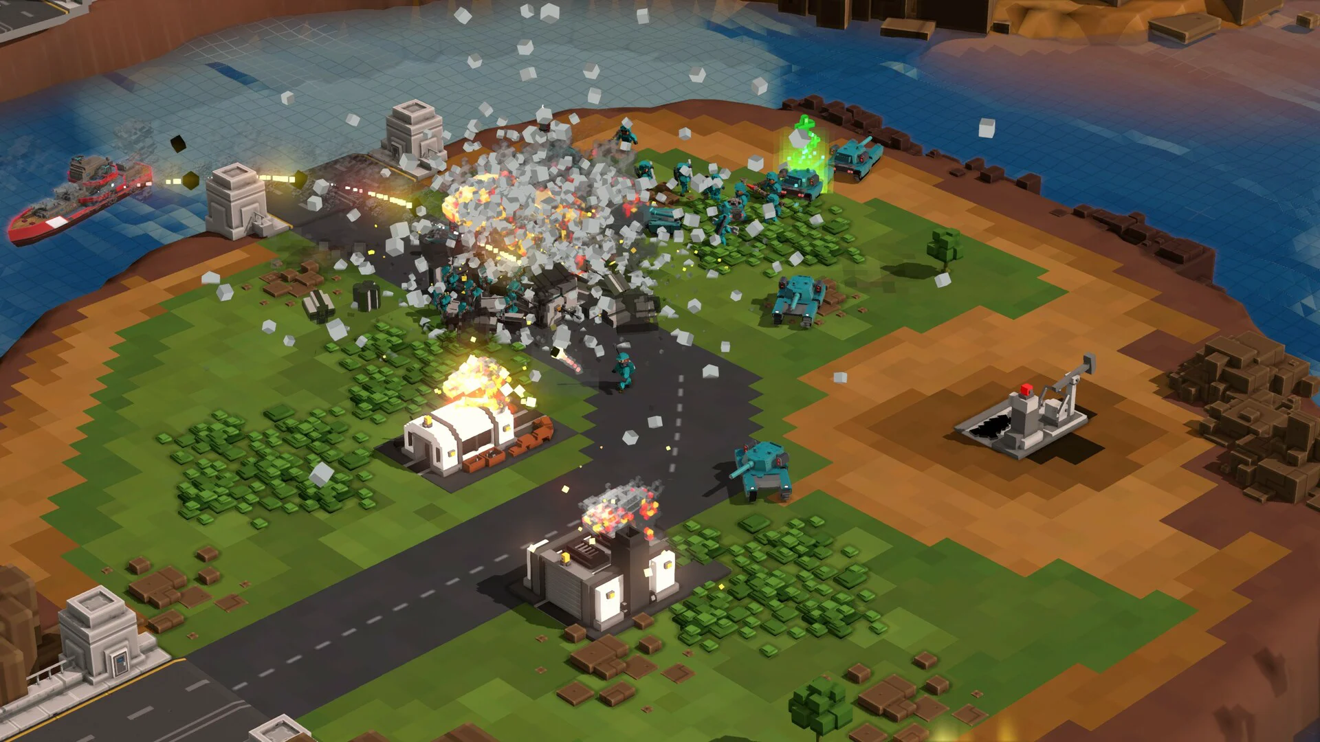 9-Bit Armies: A Bit Too Far screenshot 11