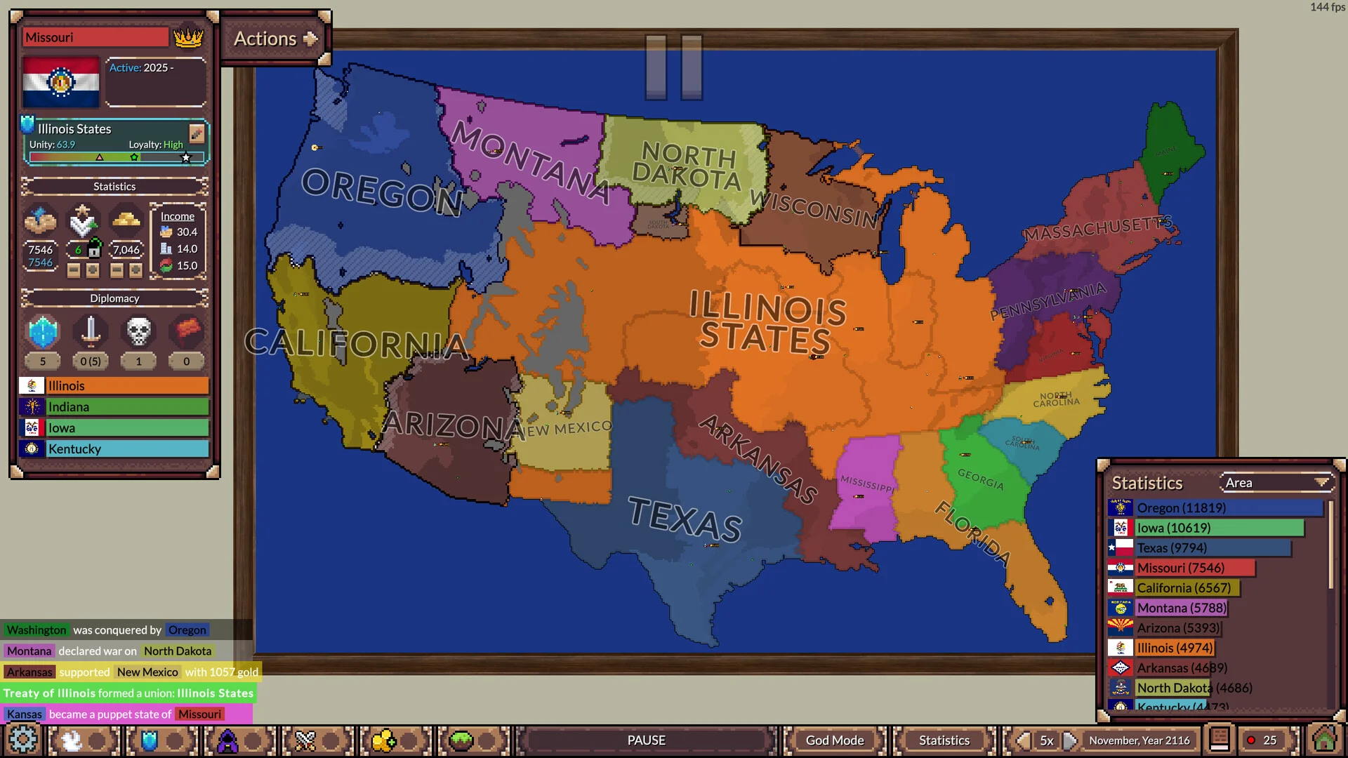Ages of Conflict: World War Simulator screenshot 2
