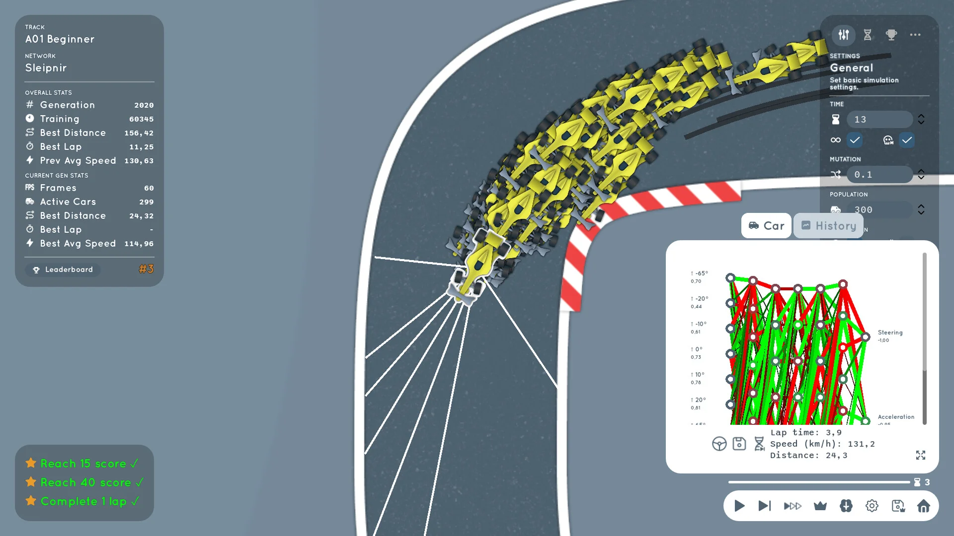 AI Learns To Drive screenshot 1