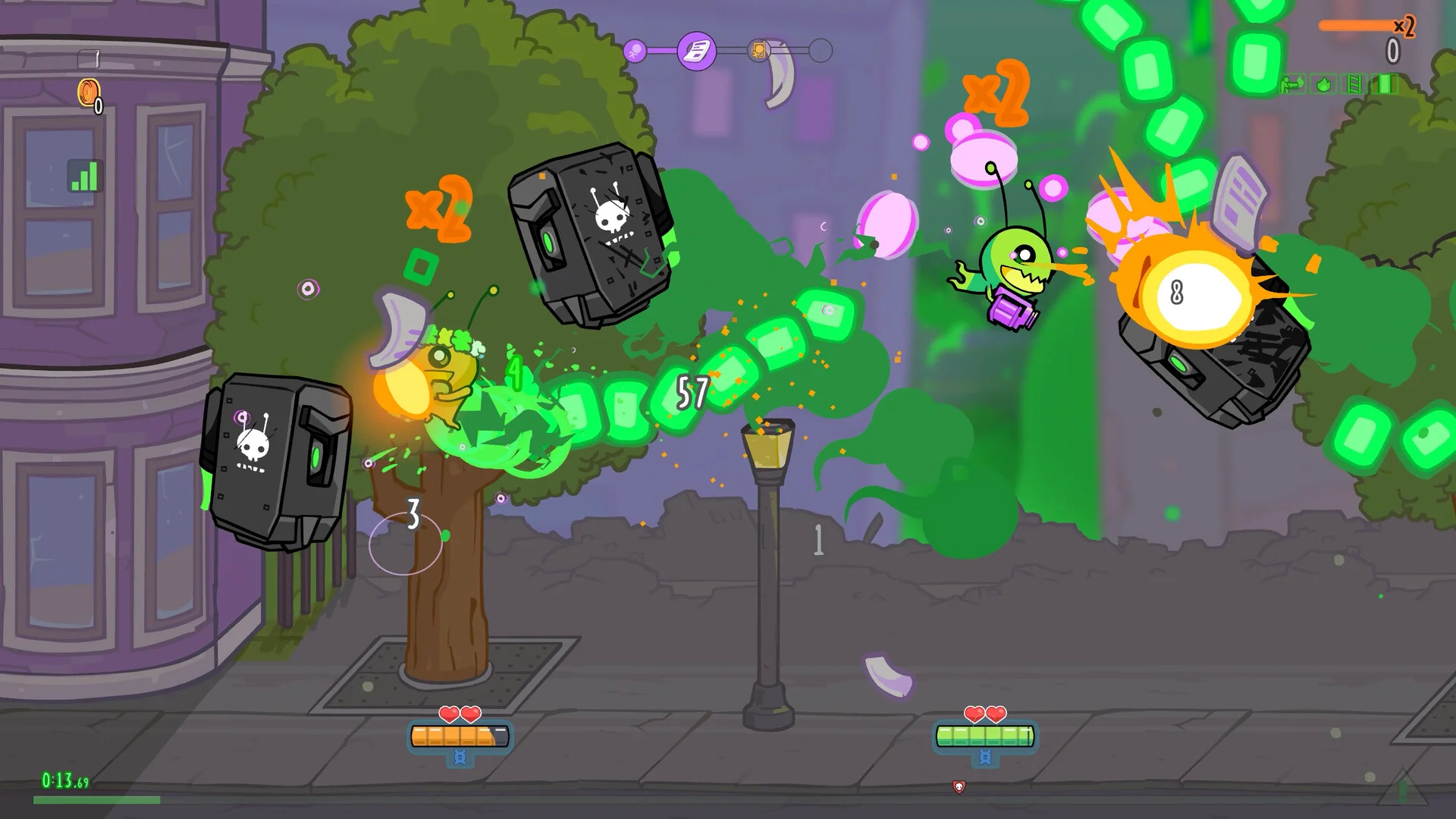 Alien Hominid Invasion screenshot 2