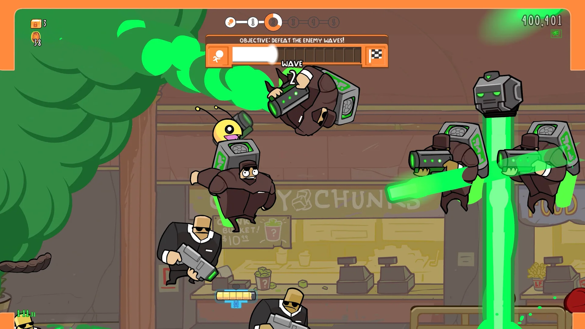 Alien Hominid Invasion screenshot 9