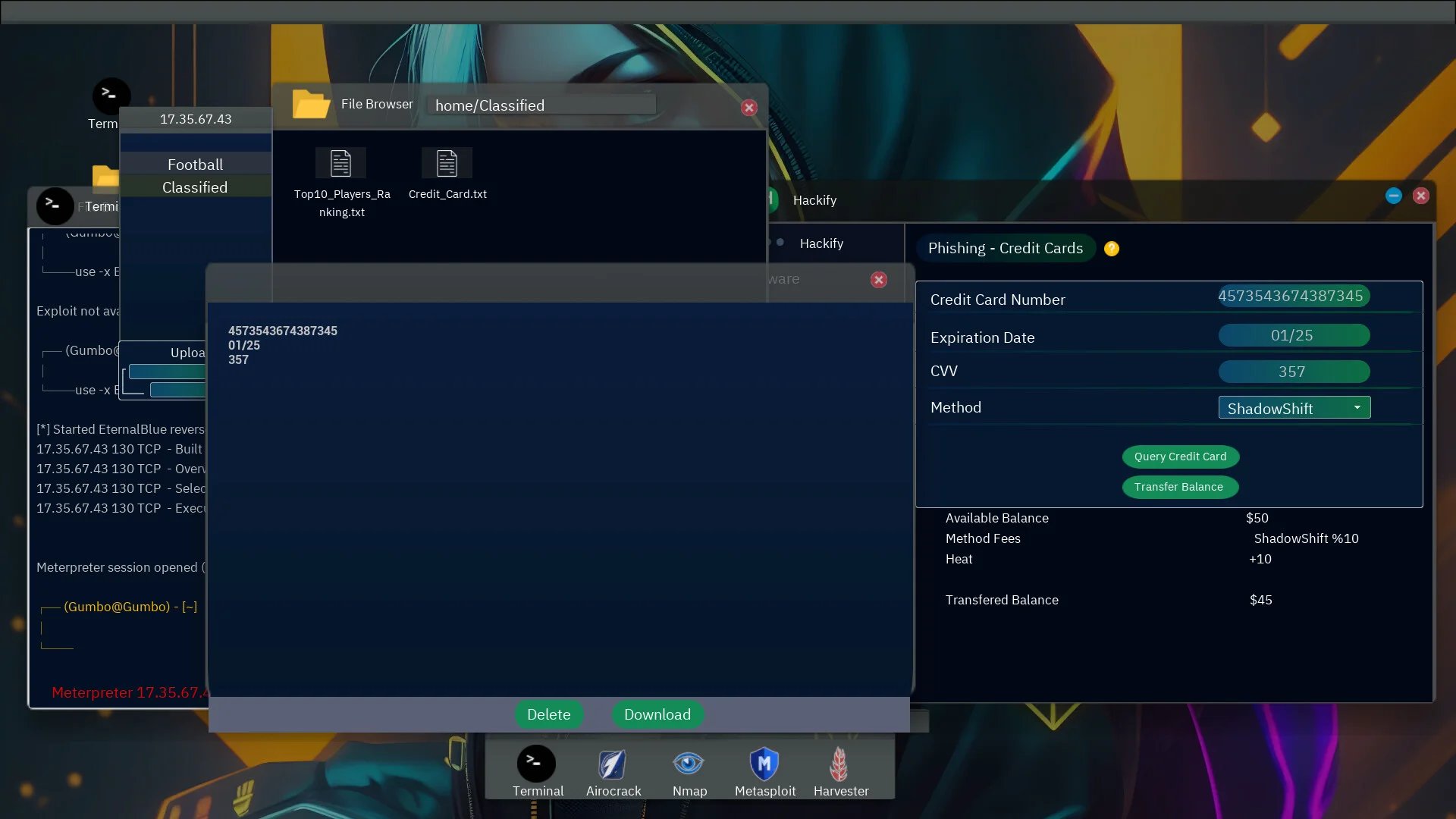 Anonymous Hacker Simulator screenshot 6