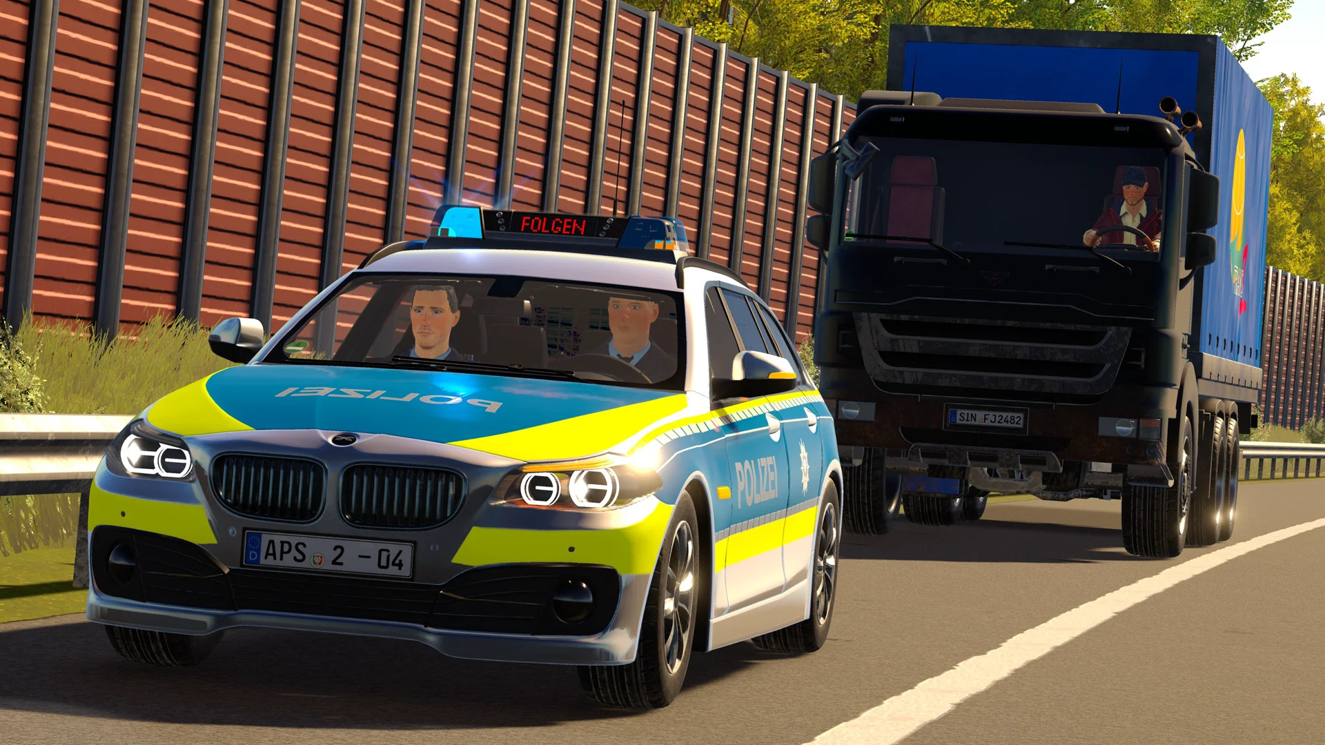 Autobahn Police Simulator 2 screenshot 1