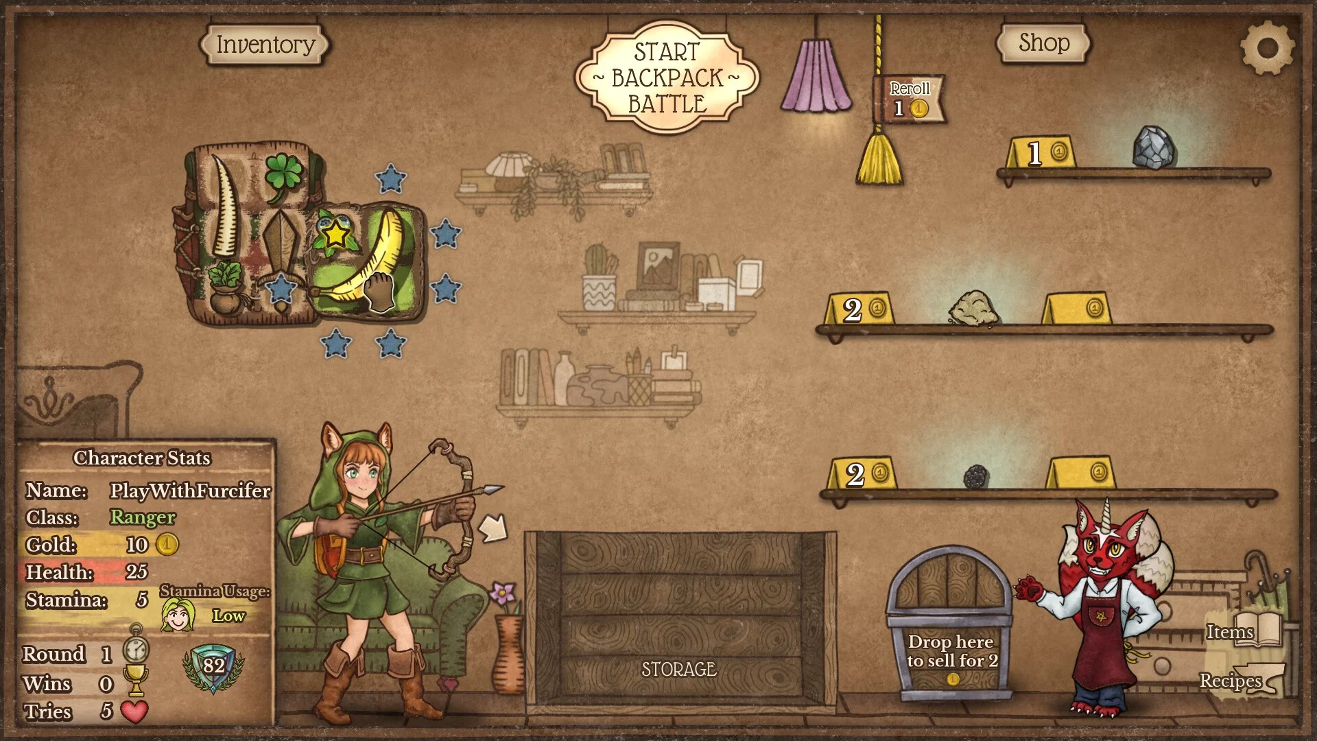 Backpack Battles screenshot 1