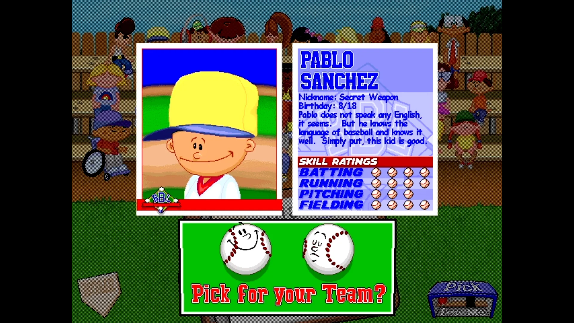 Backyard Baseball '97 screenshot 5