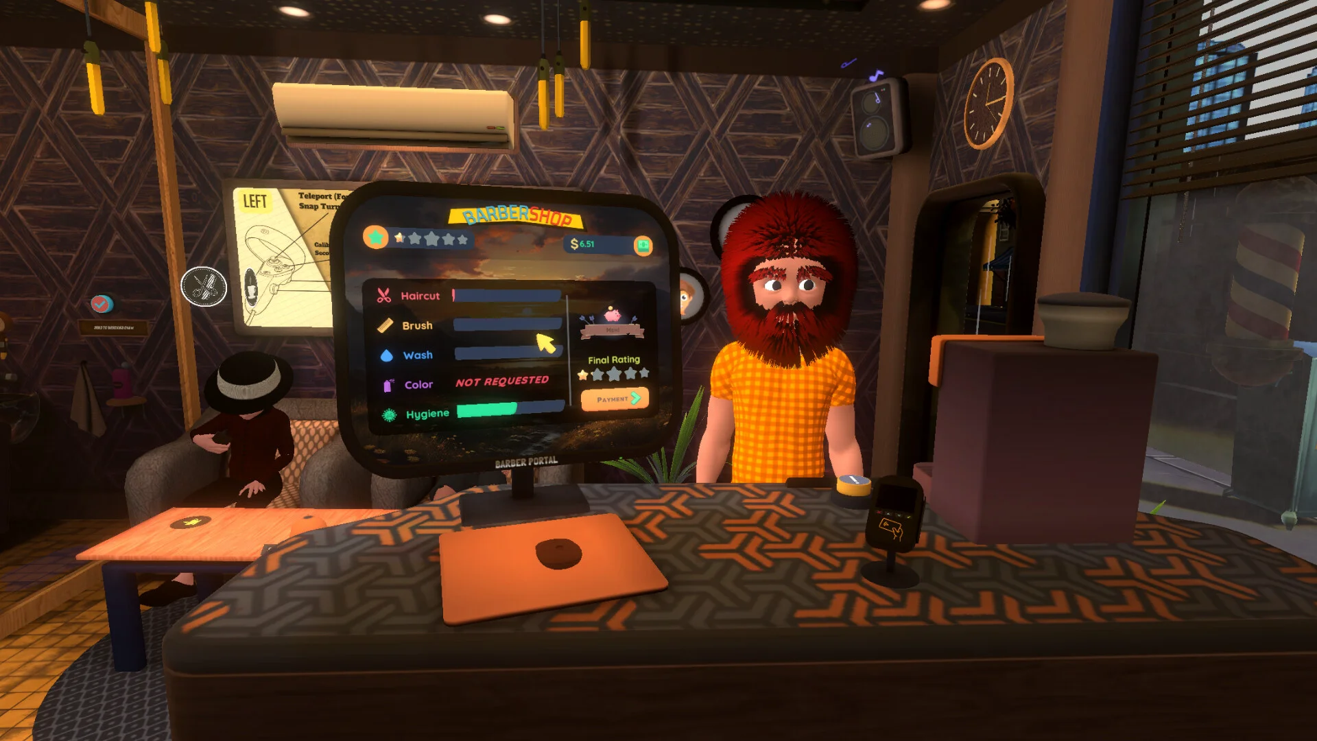 Barbershop Simulator VR screenshot 3