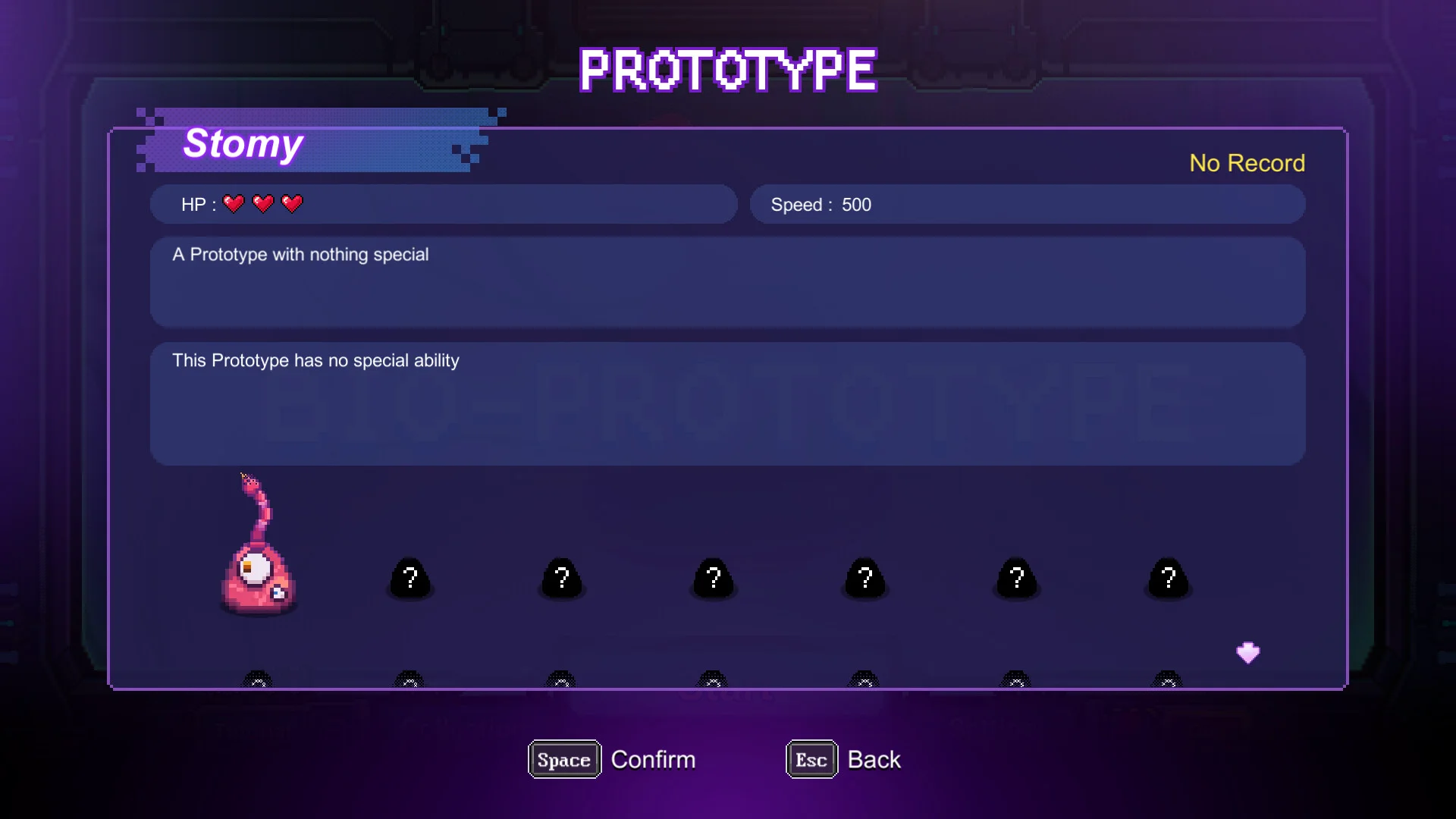 Bioprototype screenshot 2