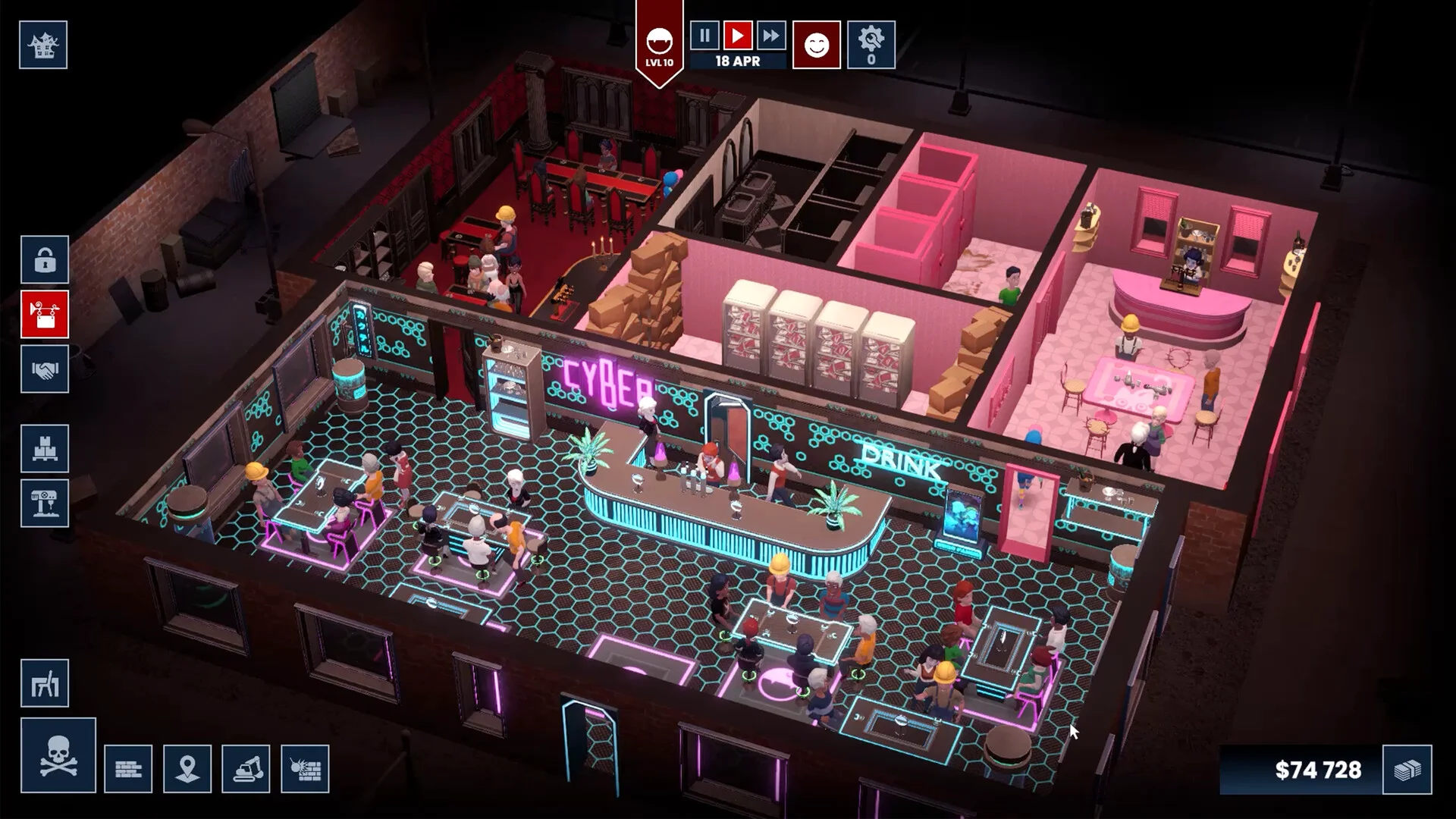 Blood Bar Tycoon screenshot 1