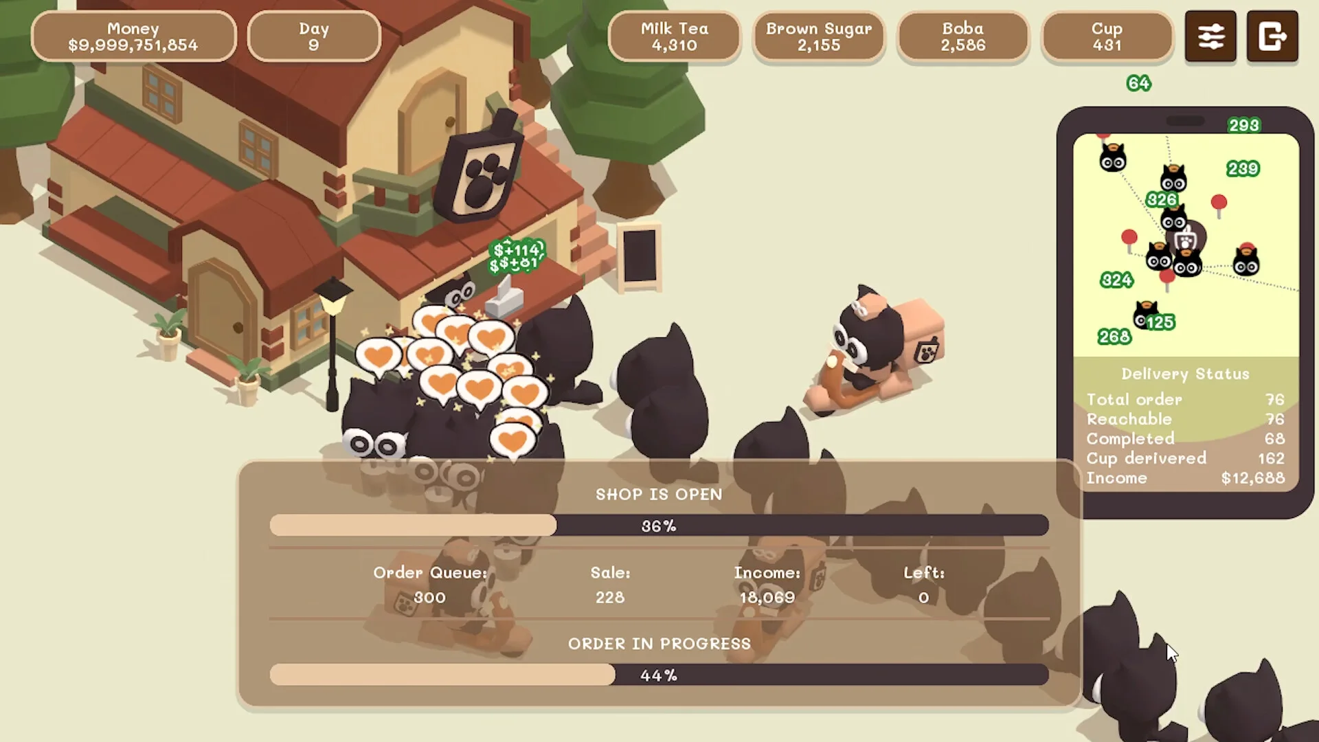 Boba Simulator : Idle Shop Management screenshot 1