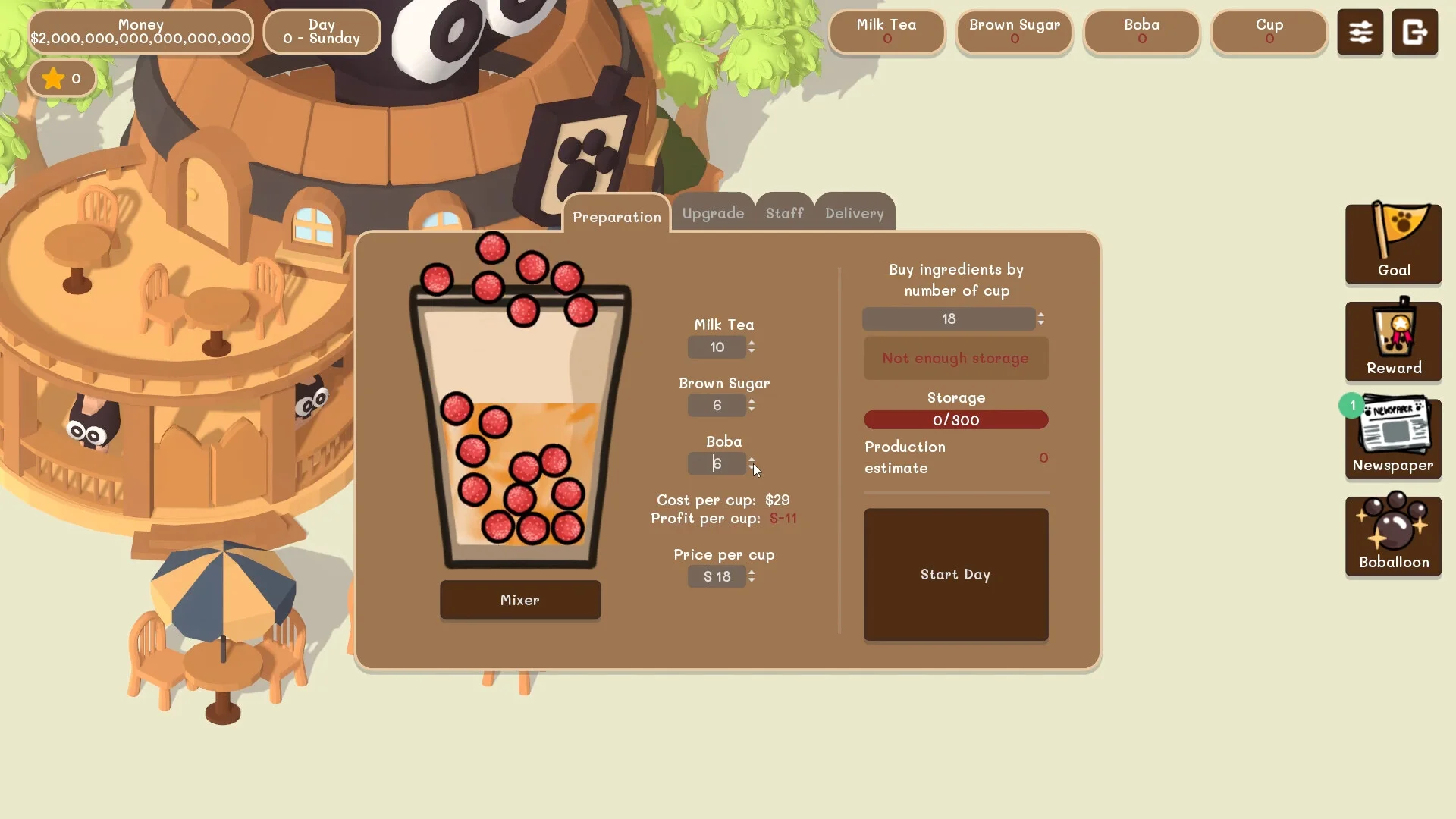 Boba Simulator : Idle Shop Management screenshot 2
