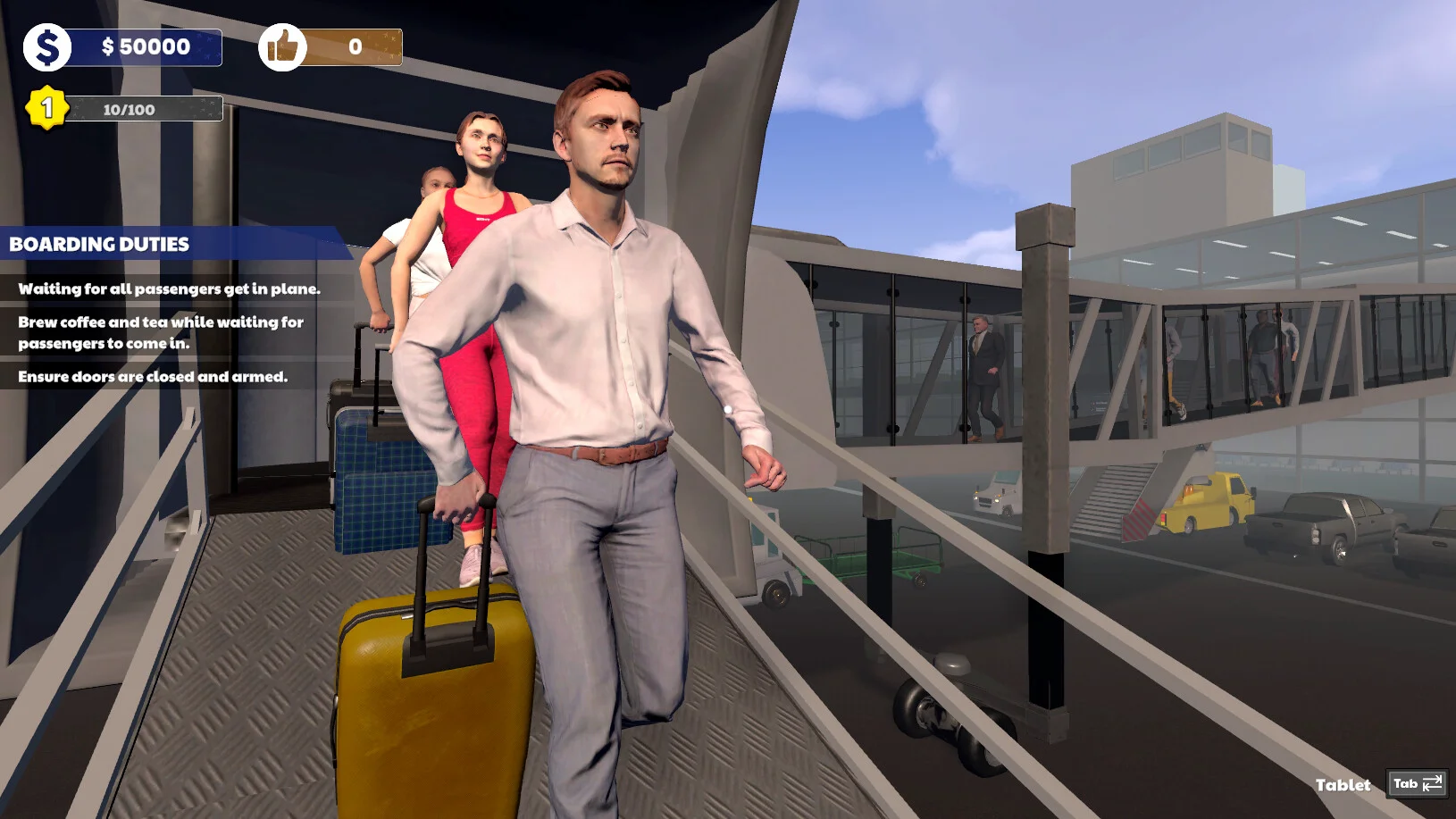 Cabin Crew Life Simulator screenshot 1