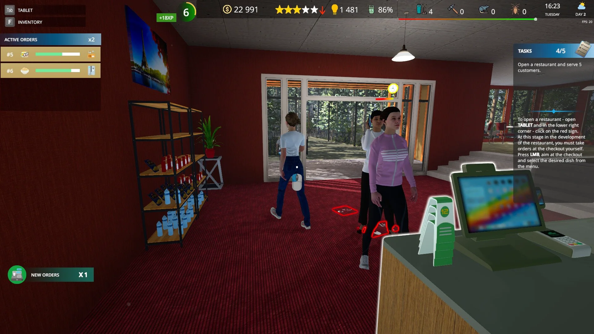 Cafe Owner Simulator screenshot 6