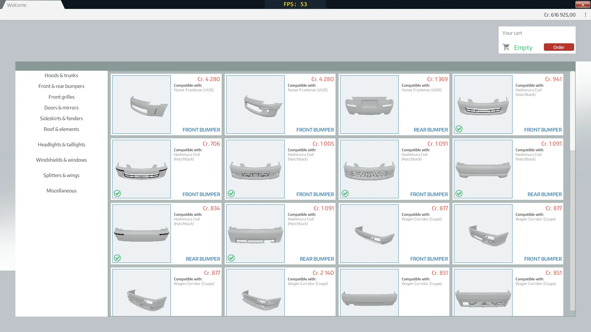 CAR TUNE: Project screenshot 10