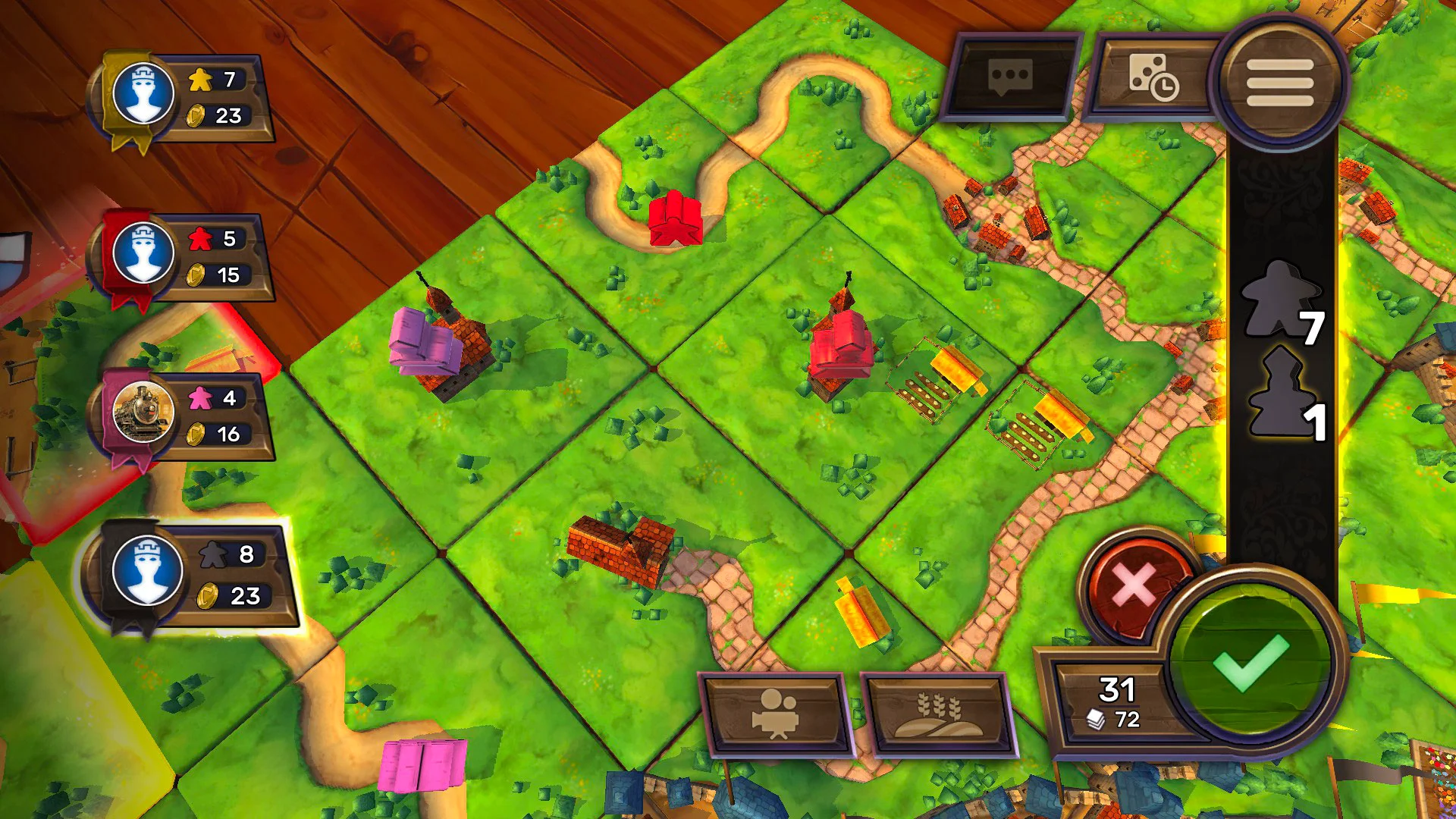 Carcassonne - Tiles & Tactics screenshot 3