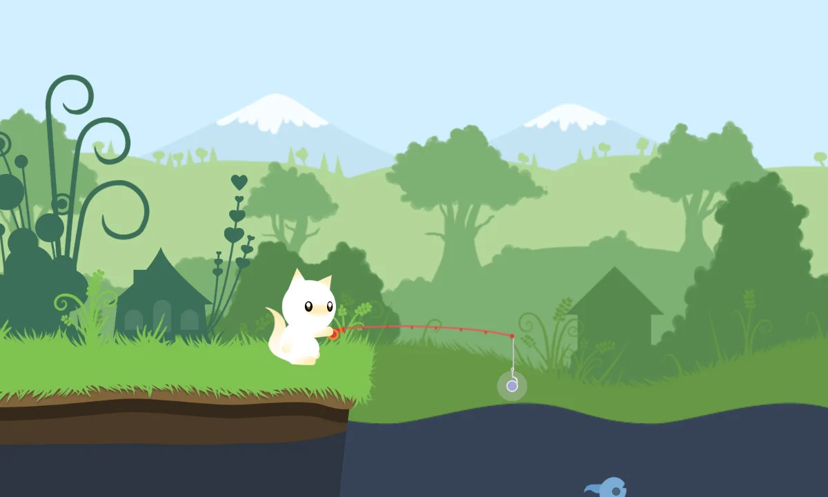 Cat Goes Fishing screenshot 1