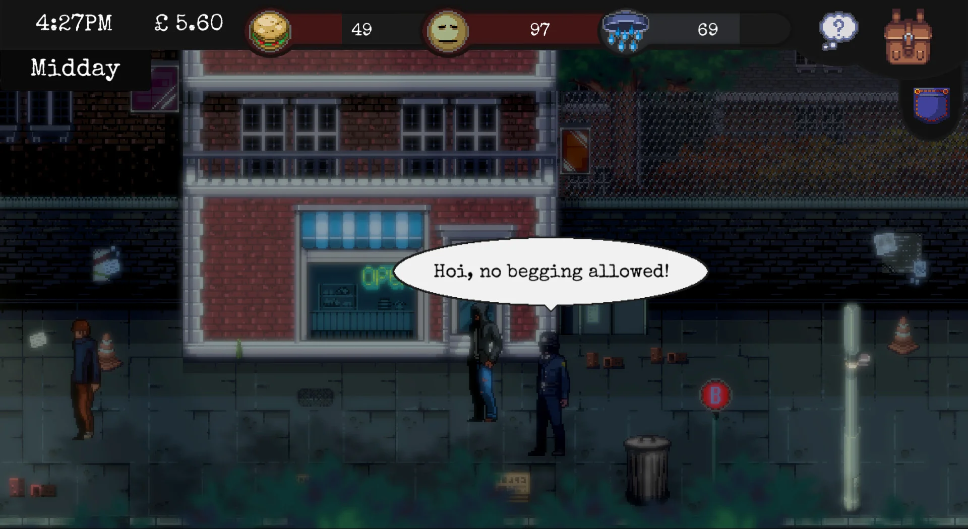 CHANGE: A Homeless Survival Experience screenshot 7
