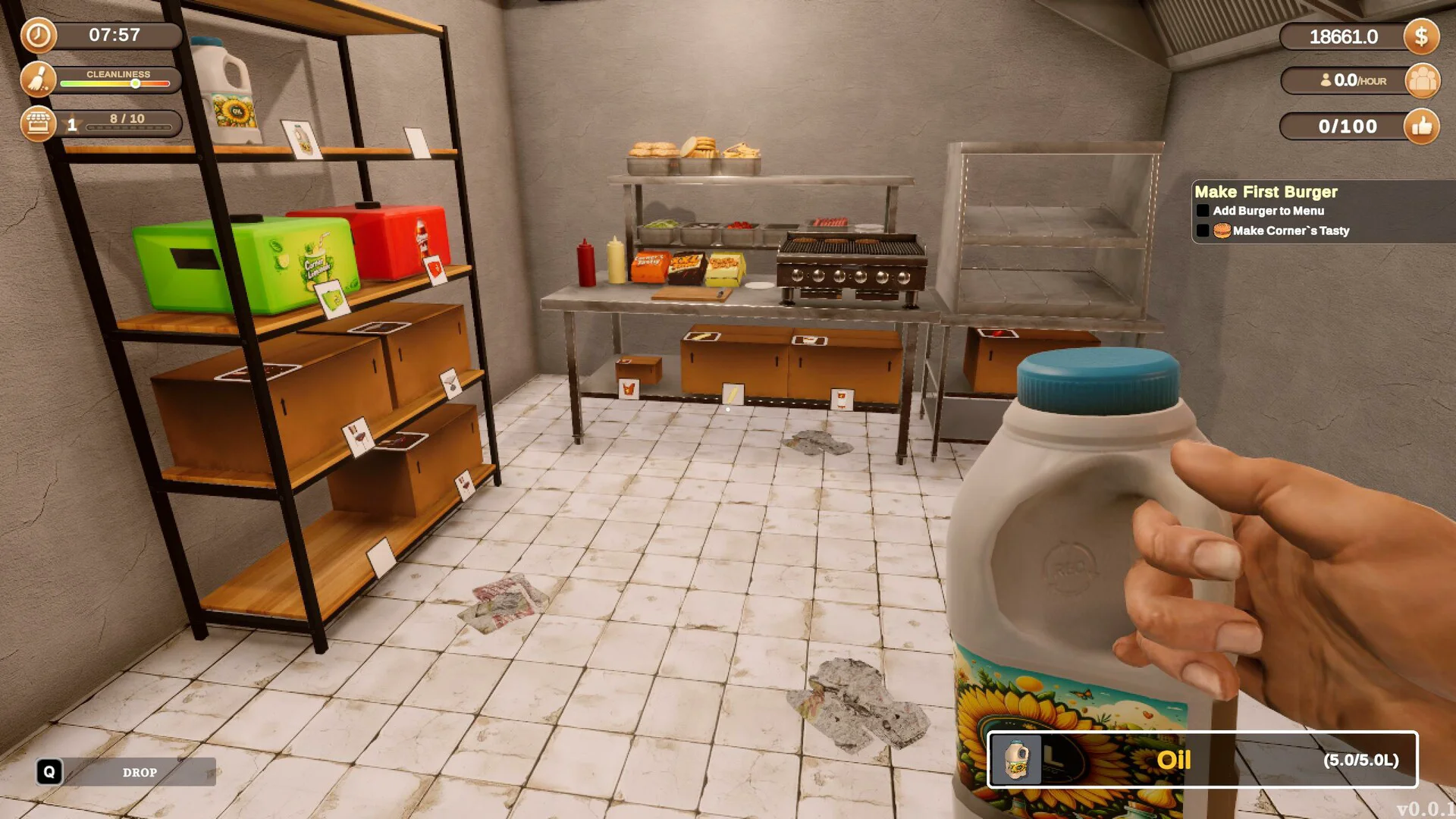 Corner Kitchen Fast Food Simulator screenshot 4