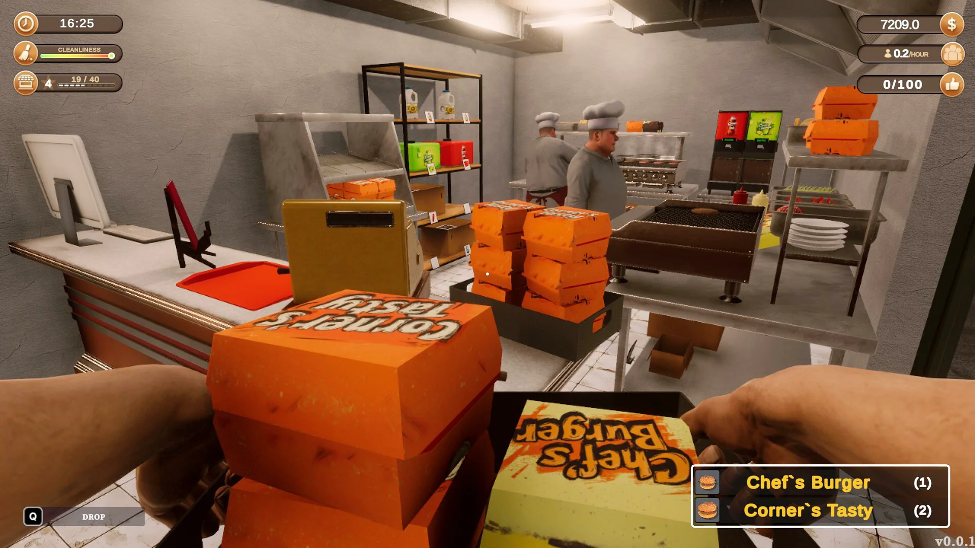 Corner Kitchen Fast Food Simulator screenshot 9