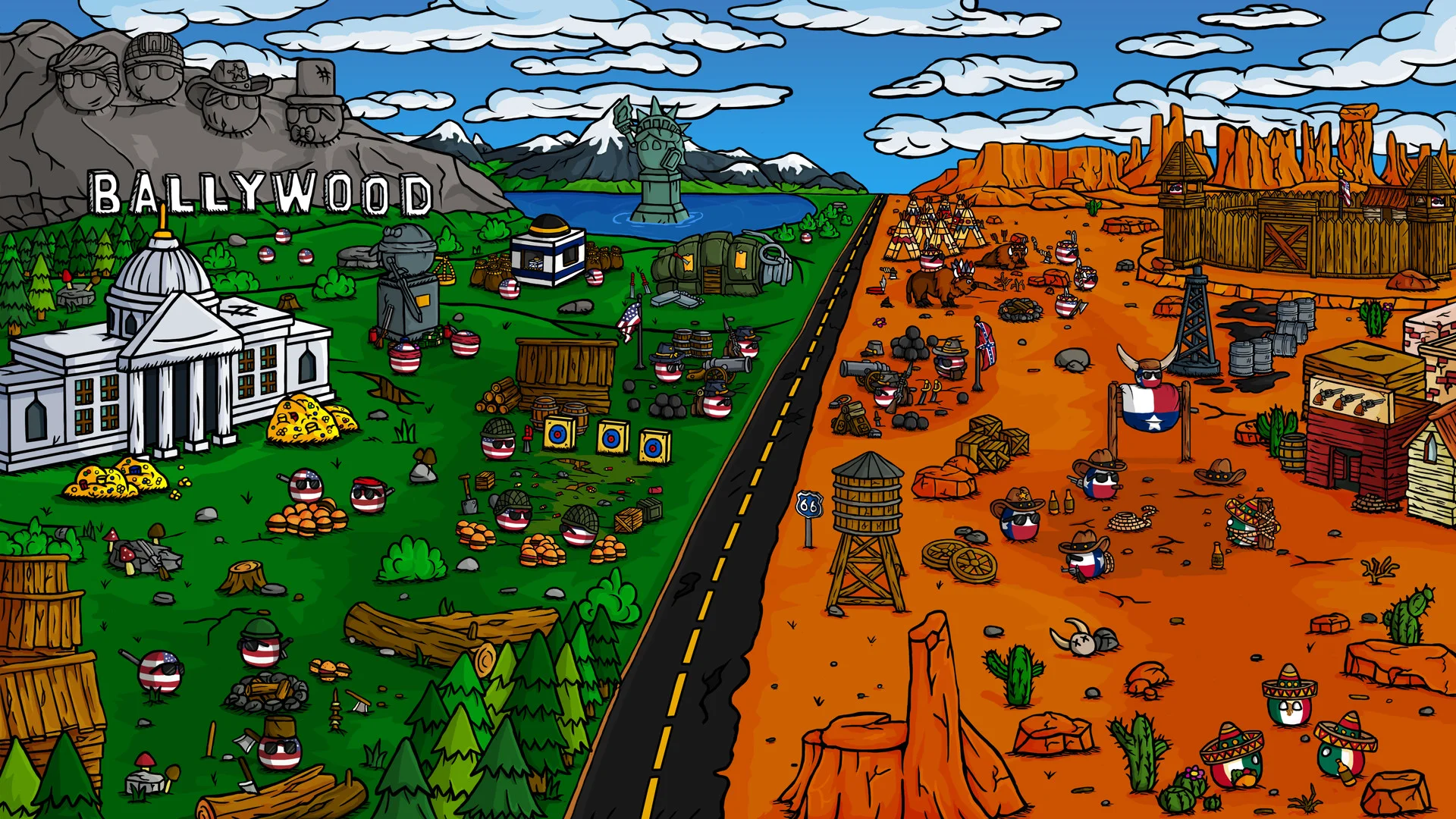 CountryBalls Heroes screenshot 2