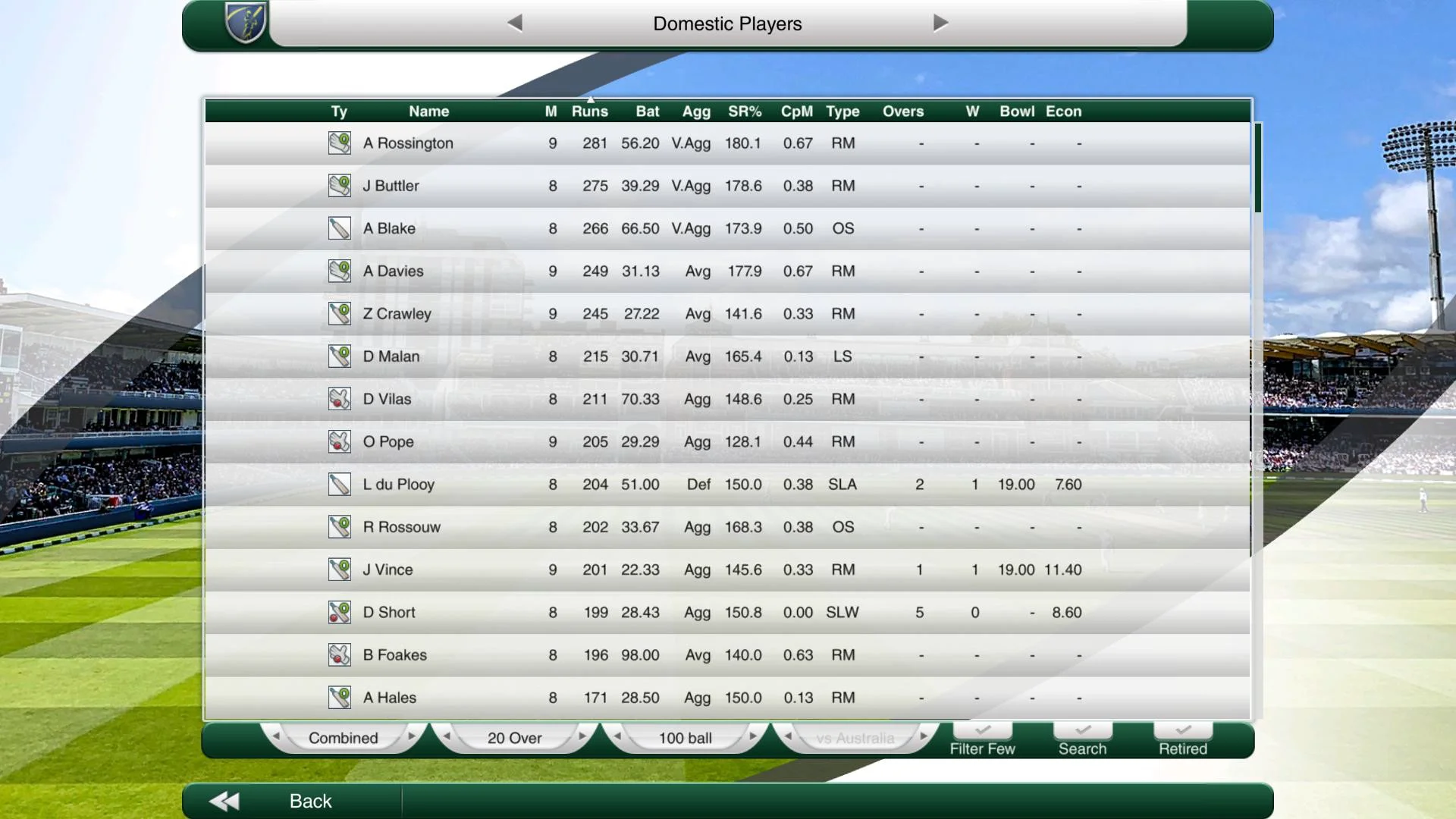 Cricket Captain 2020 screenshot 8