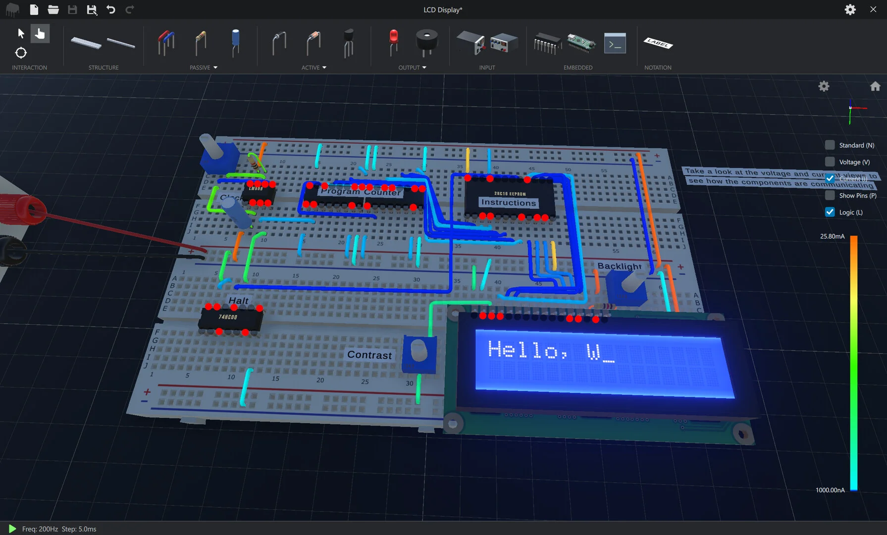 CRUMB Circuit Simulator screenshot 4