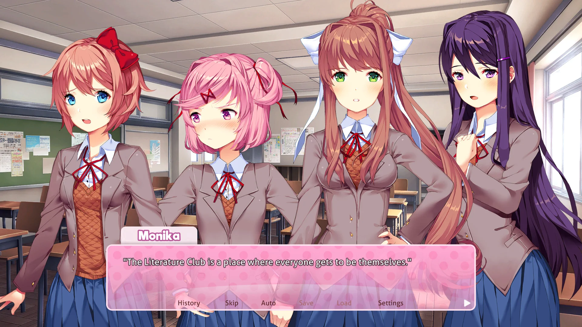 Doki Doki Literature Club Plus! screenshot 1