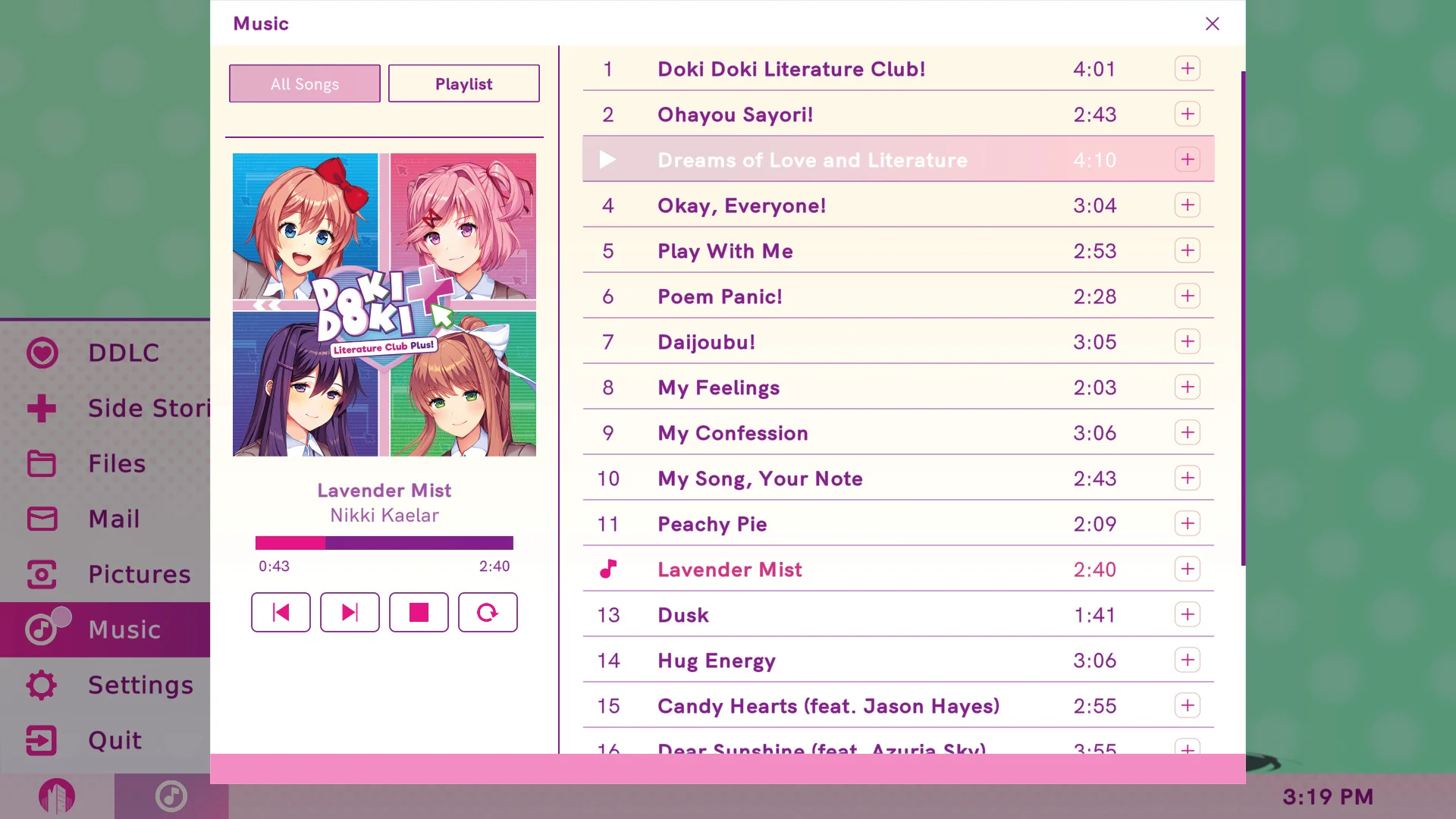 Doki Doki Literature Club Plus! screenshot 4
