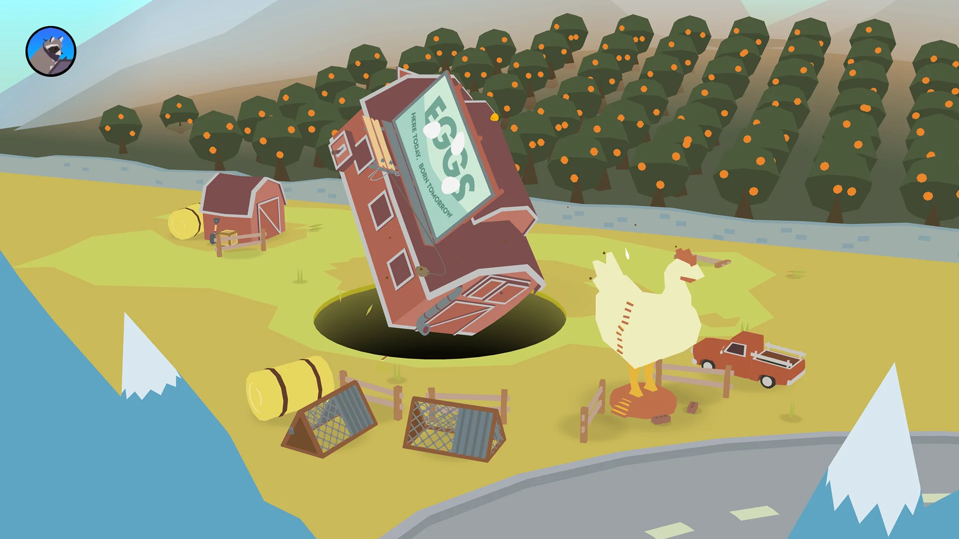 Donut County screenshot 1
