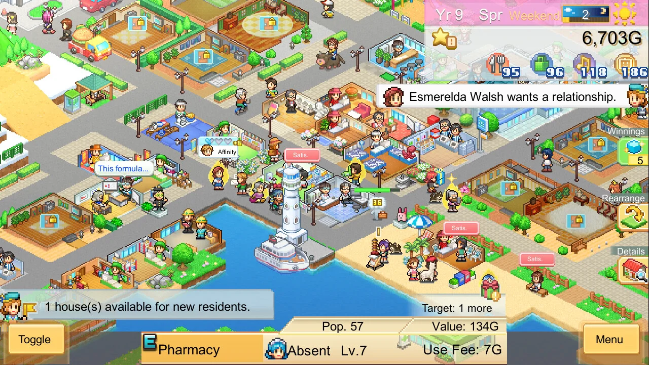 Dream Town Island screenshot 1