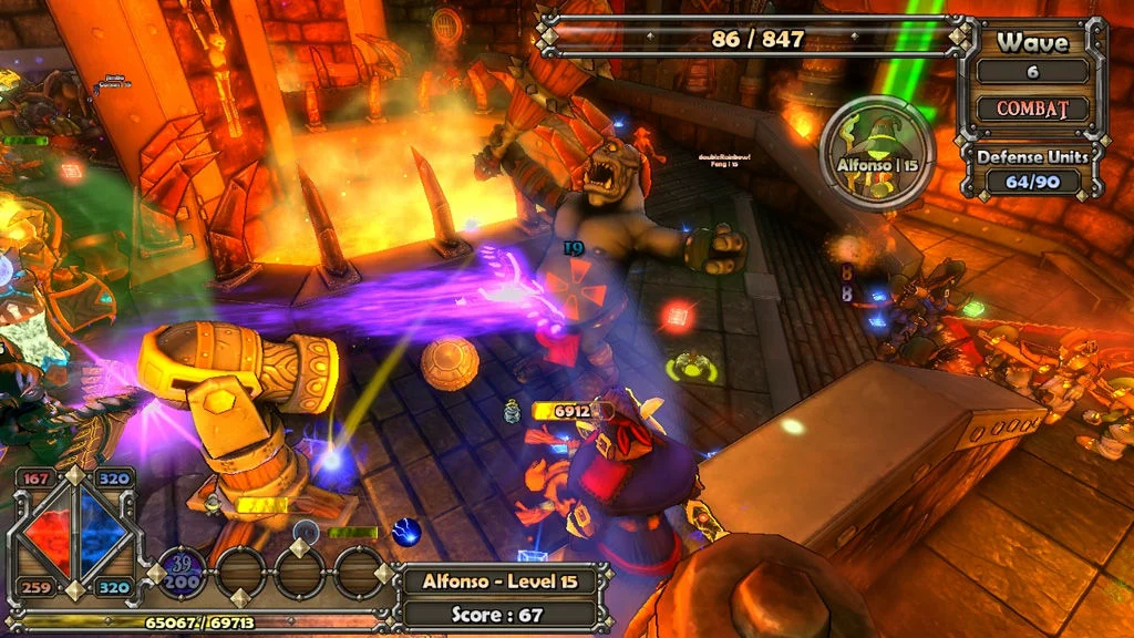 Dungeon Defenders screenshot 2