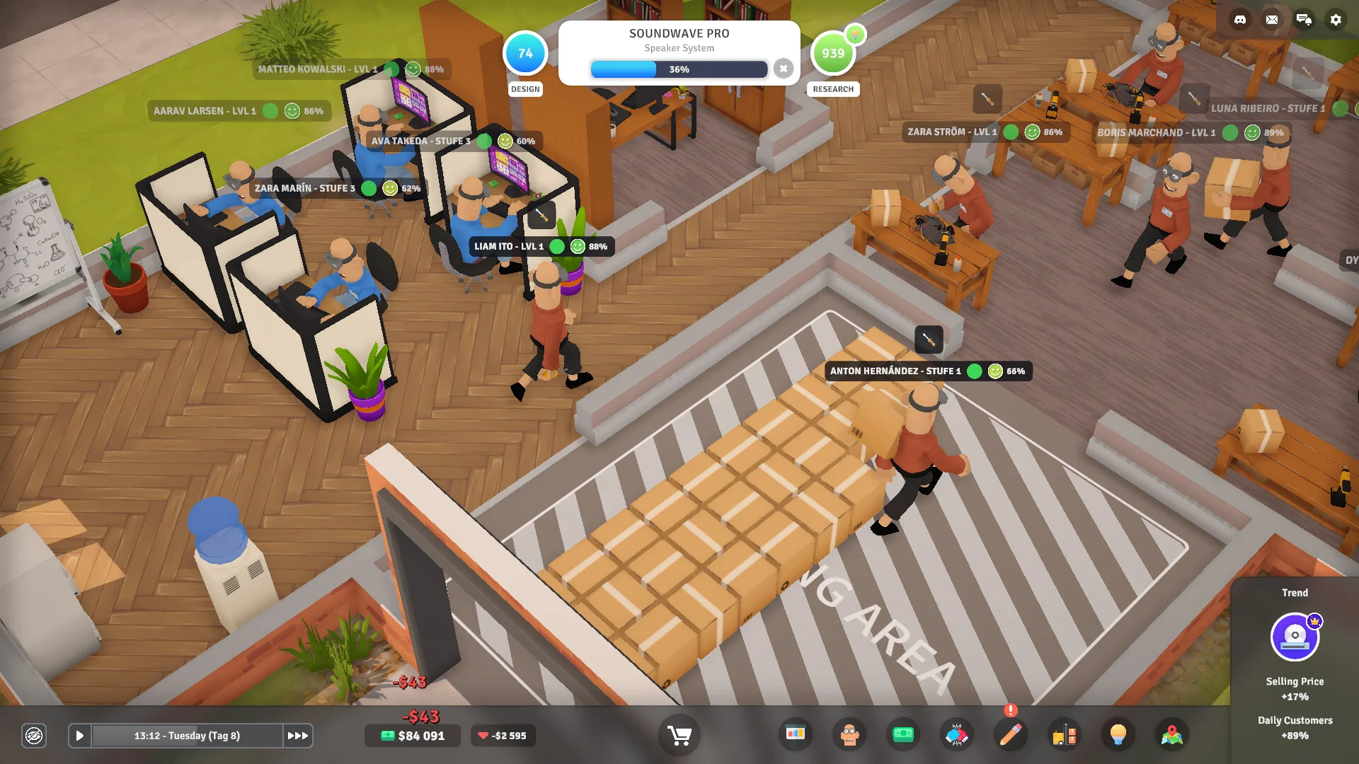 E-Startup 2 : Business Tycoon screenshot 10