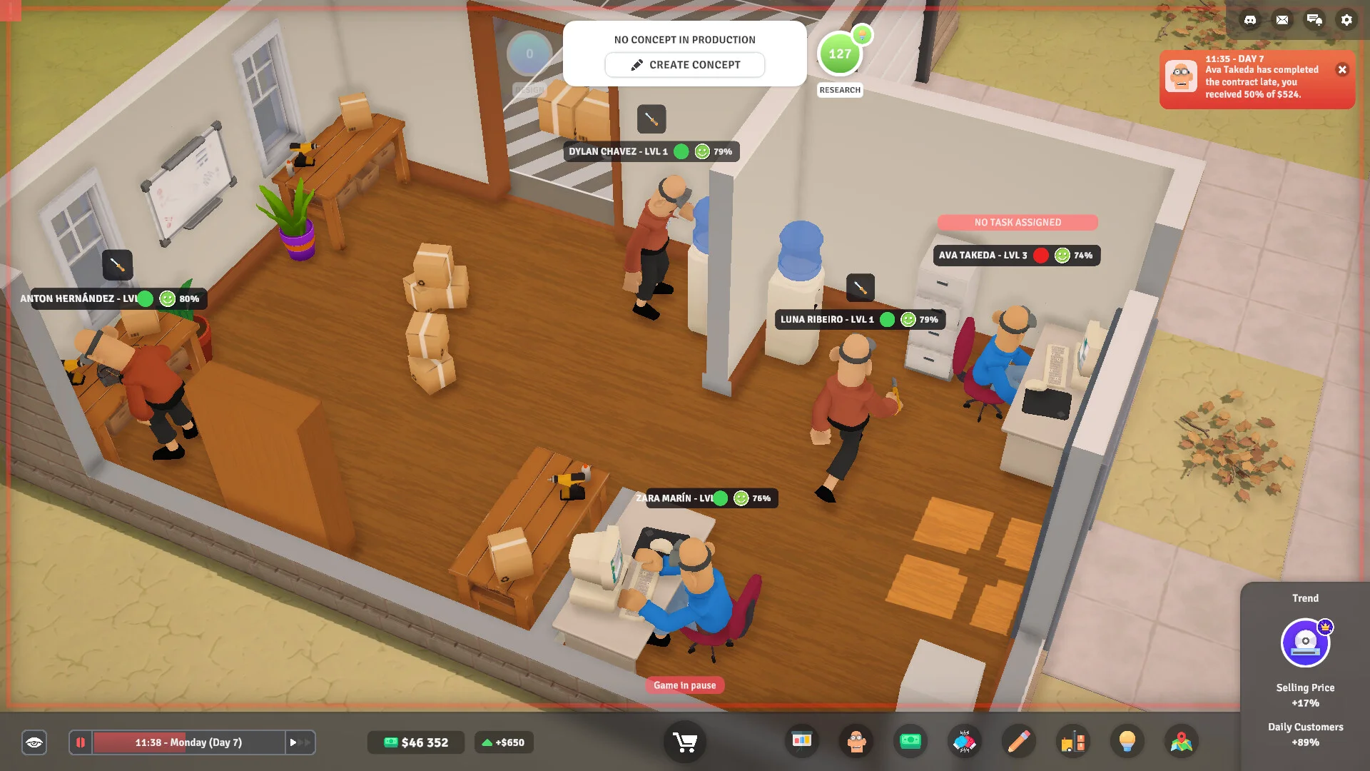 E-Startup 2 : Business Tycoon screenshot 3