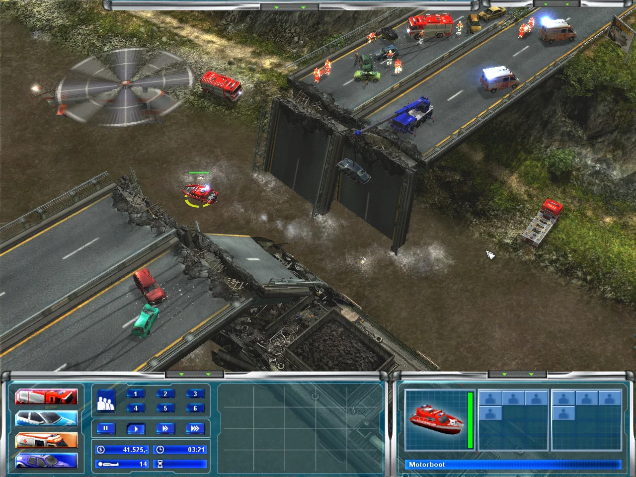 EMERGENCY 4 Deluxe screenshot 1