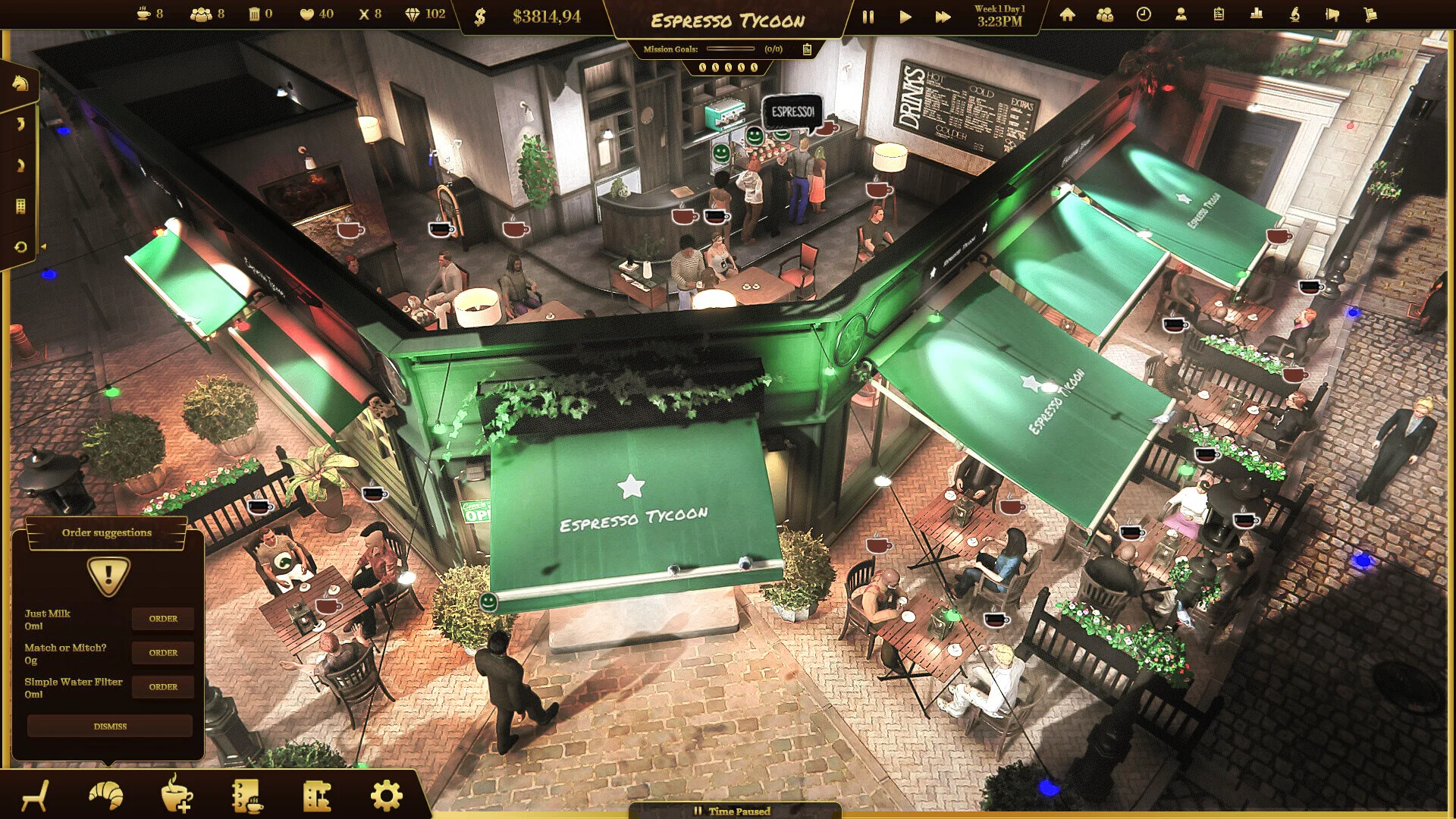 Espresso Tycoon screenshot 1