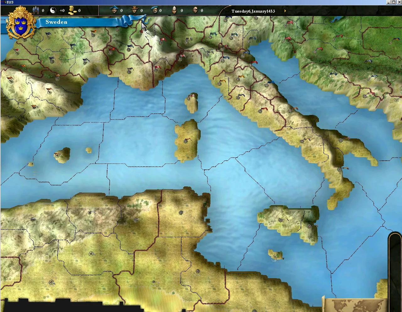 Europa Universalis III Complete screenshot 1