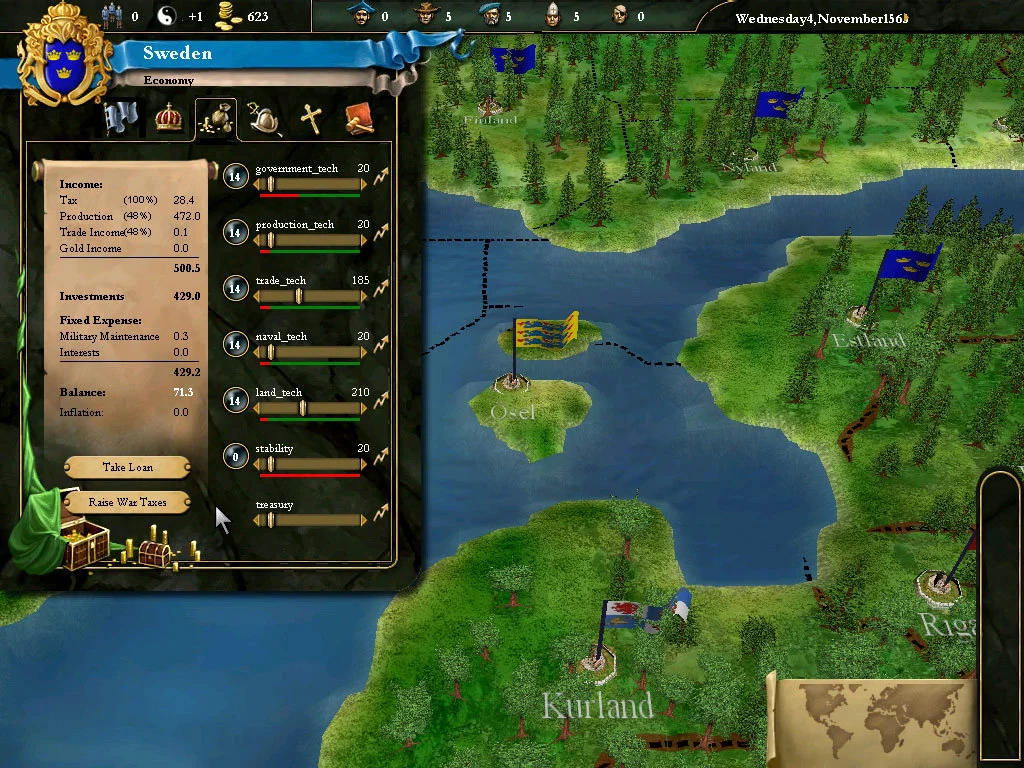 Europa Universalis III Complete screenshot 11