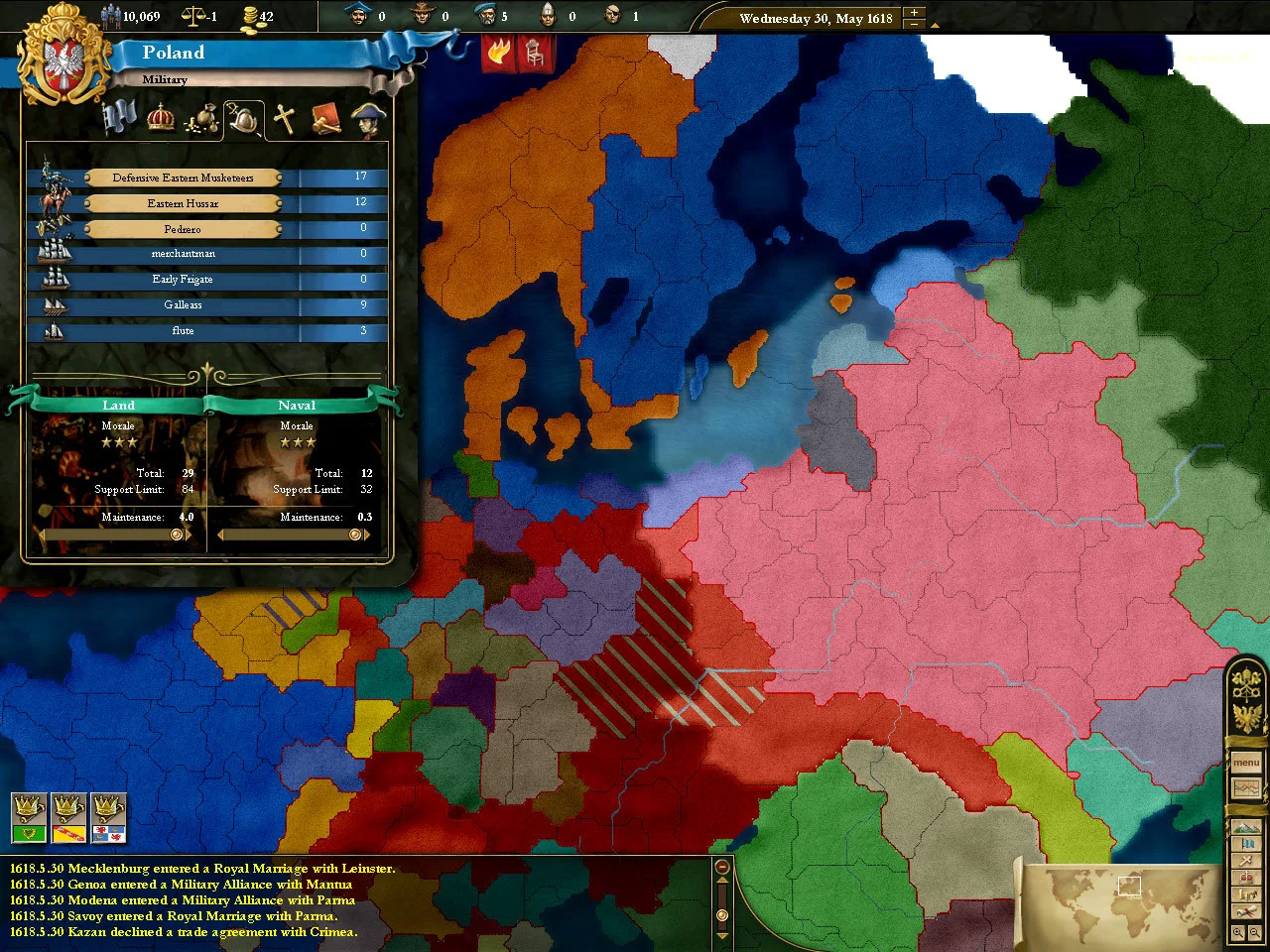 Europa Universalis III Complete screenshot 12