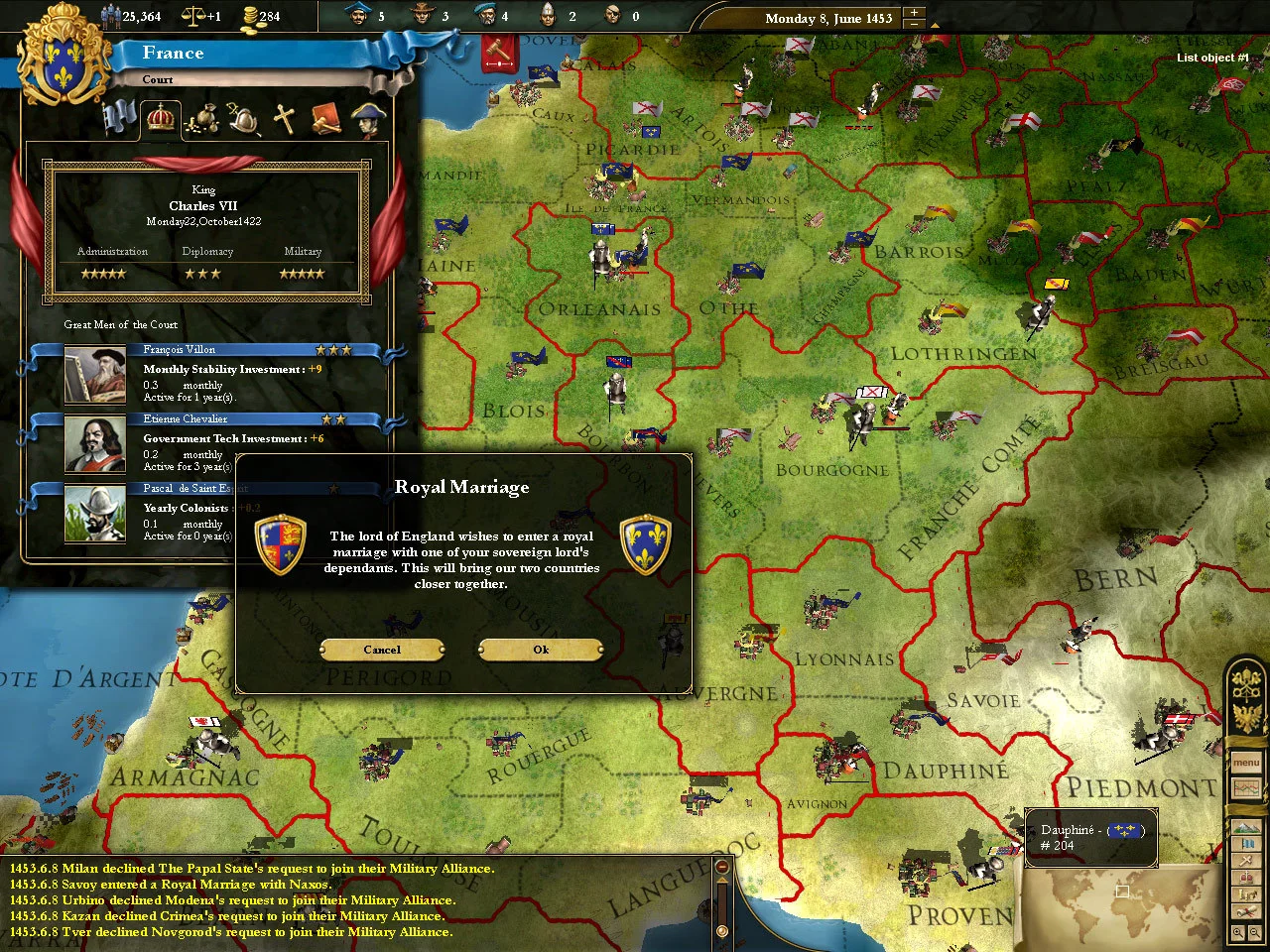 Europa Universalis III Complete screenshot 14