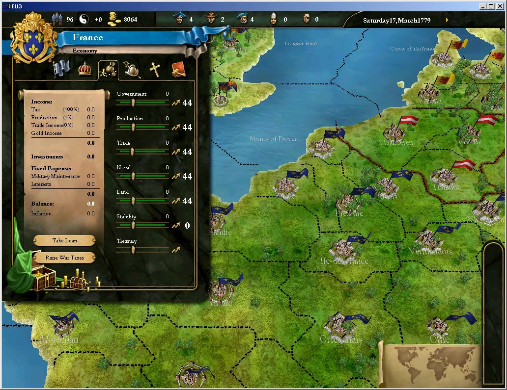 Europa Universalis III Complete screenshot 3