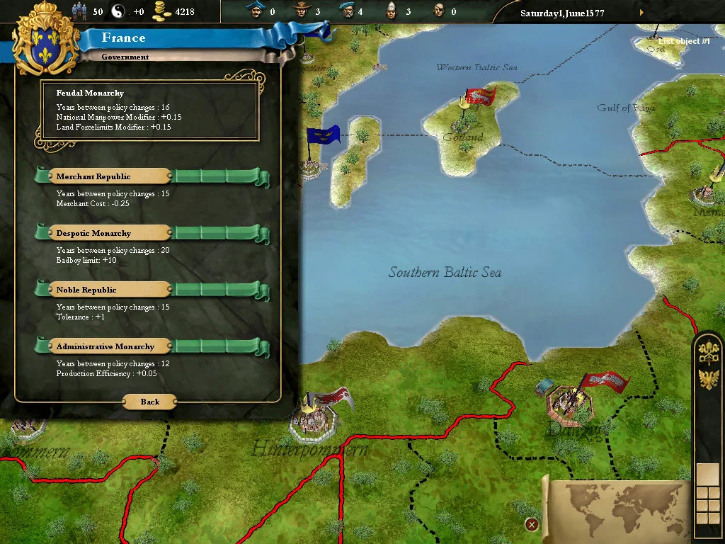 Europa Universalis III Complete screenshot 4