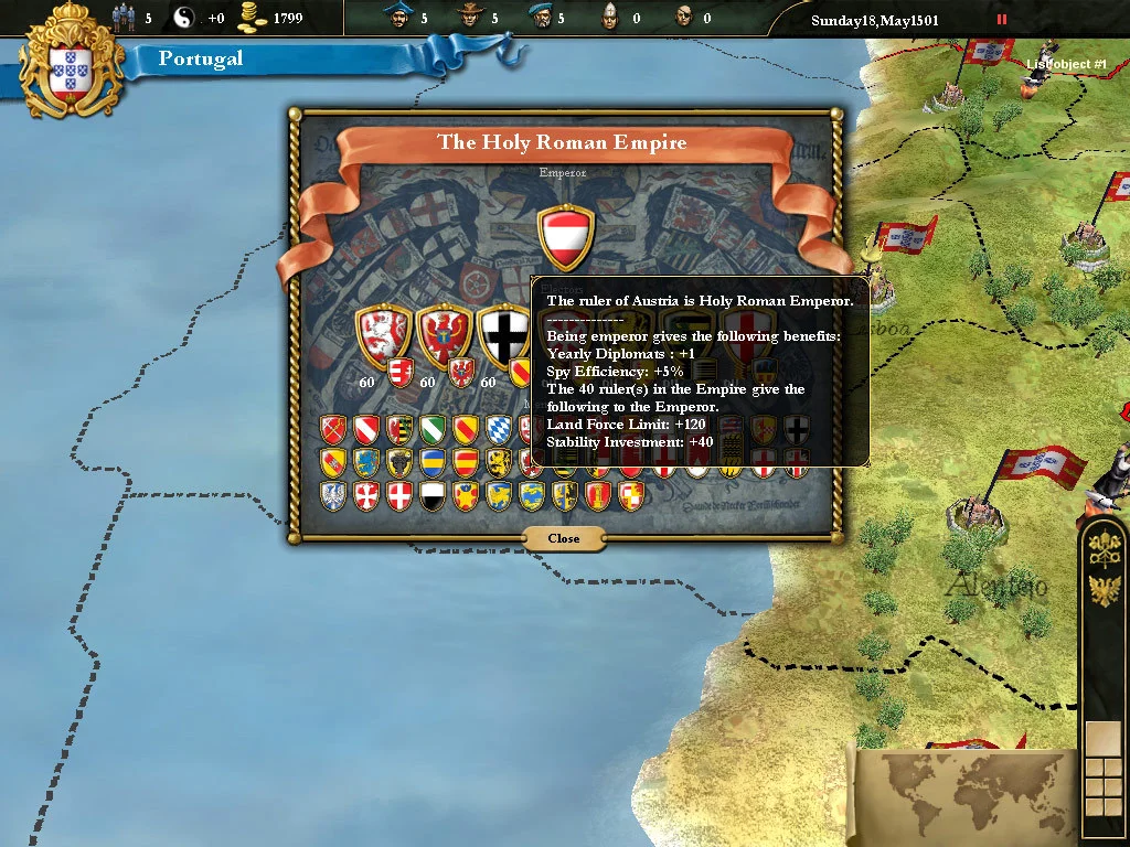 Europa Universalis III Complete screenshot 6