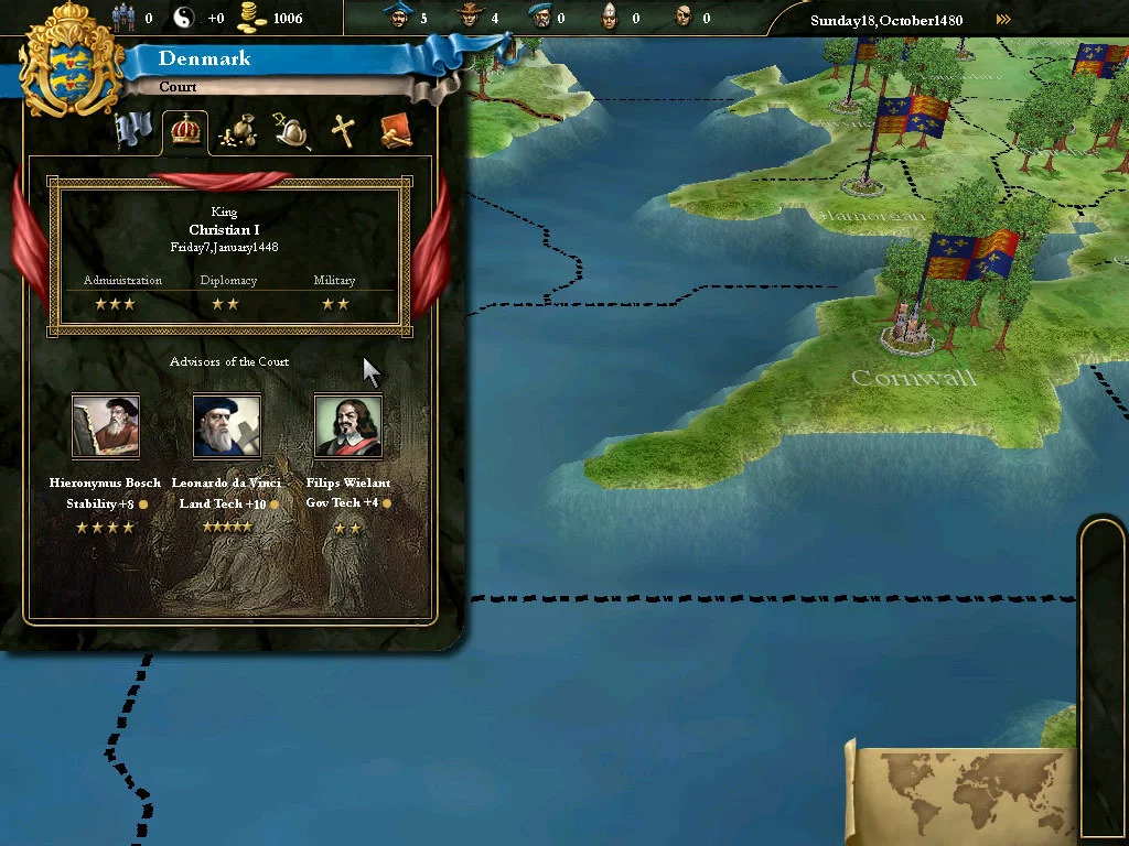 Europa Universalis III Complete screenshot 9