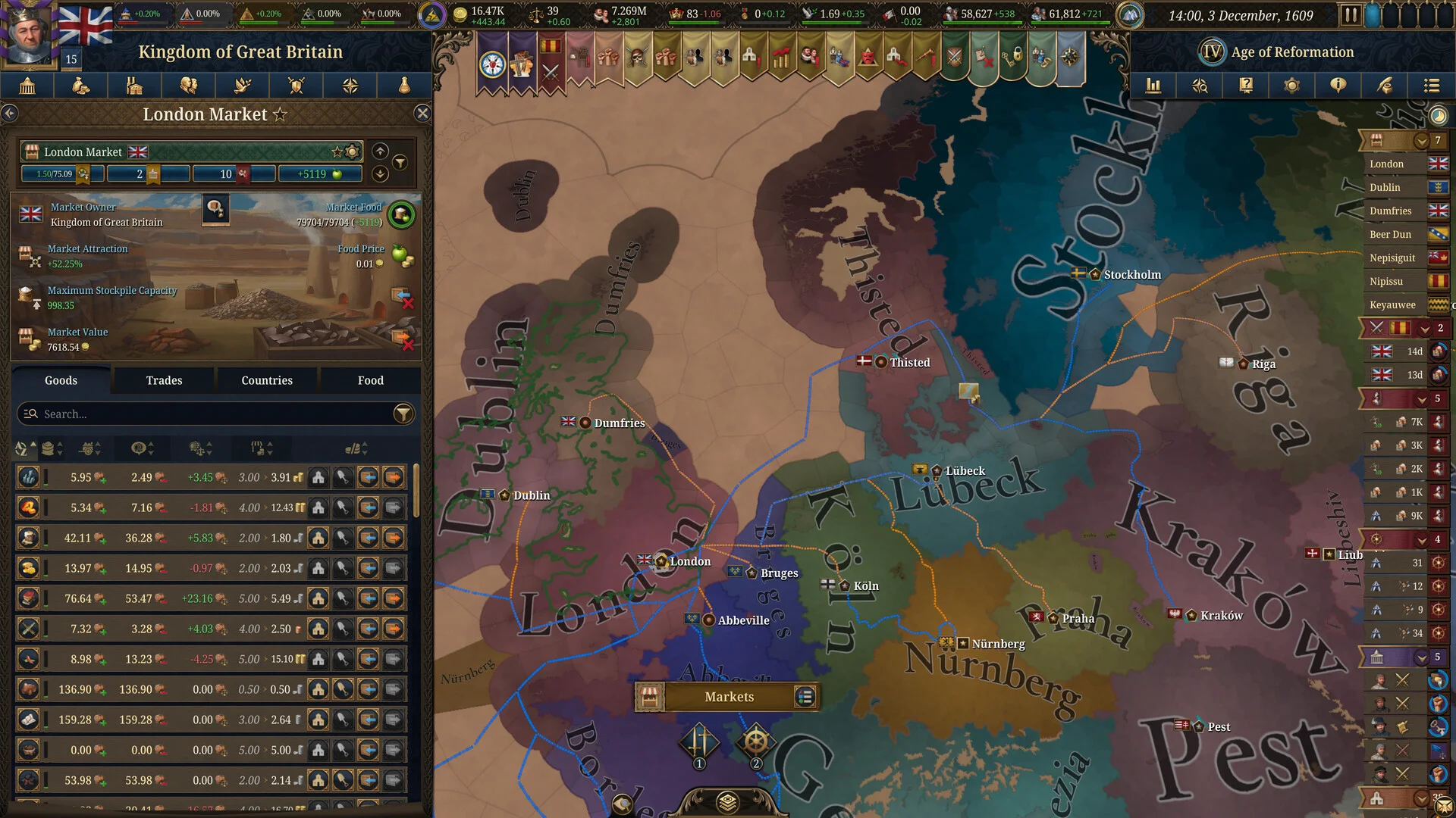 Europa Universalis V screenshot 4