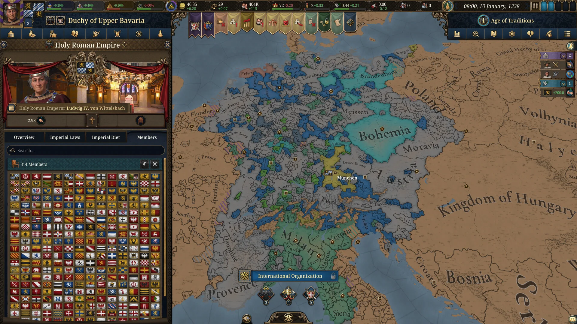 Europa Universalis V screenshot 7