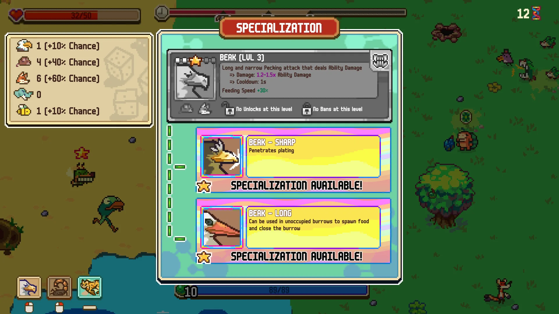 Everything is Crab: The Animal Evolution Roguelite screenshot 10