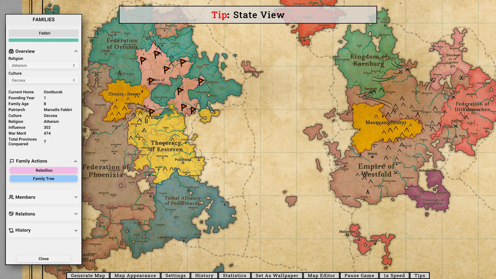 Fantasy Map Simulator screenshot 12