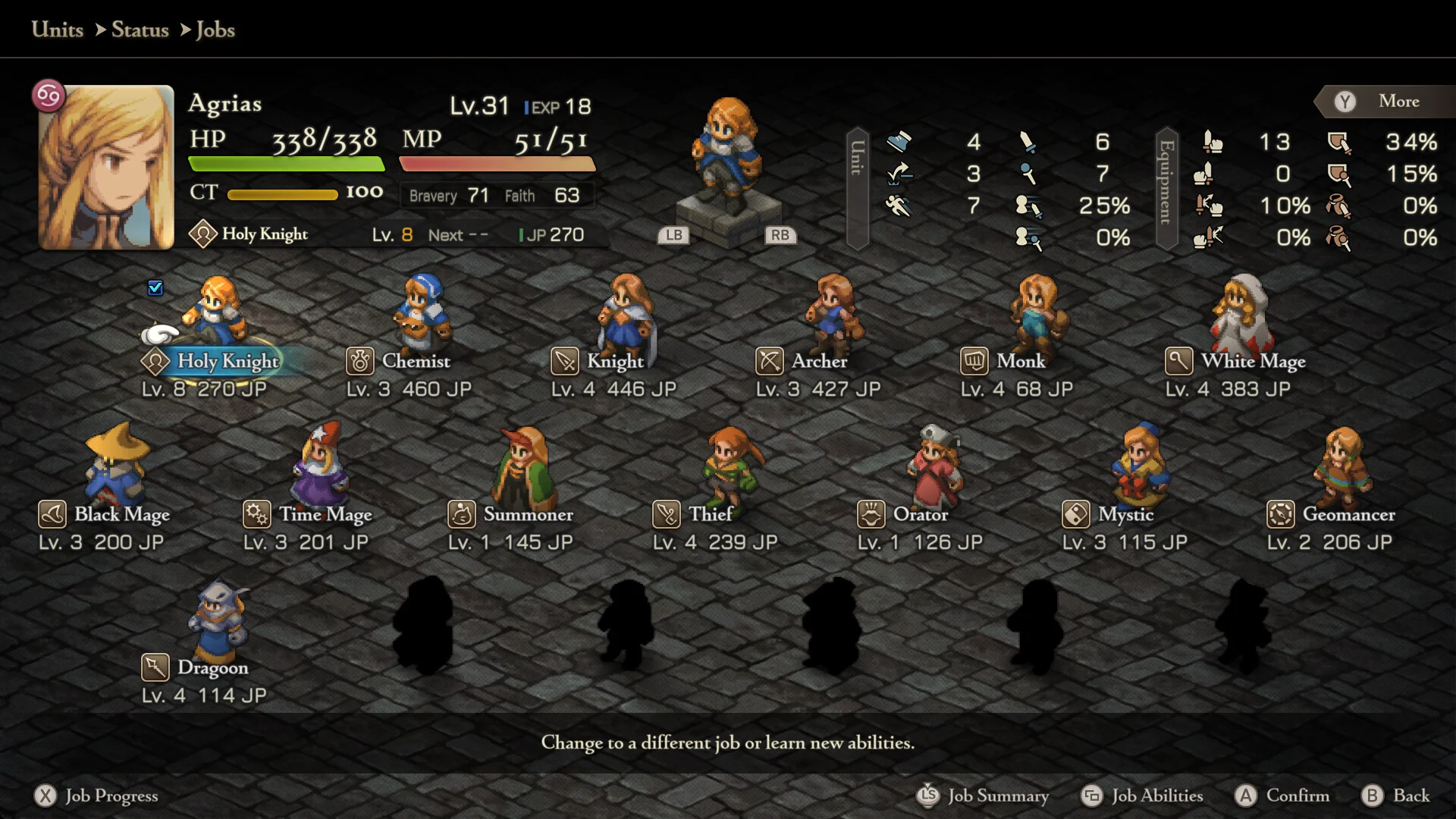 FINAL FANTASY TACTICS - The Ivalice Chronicles screenshot 8